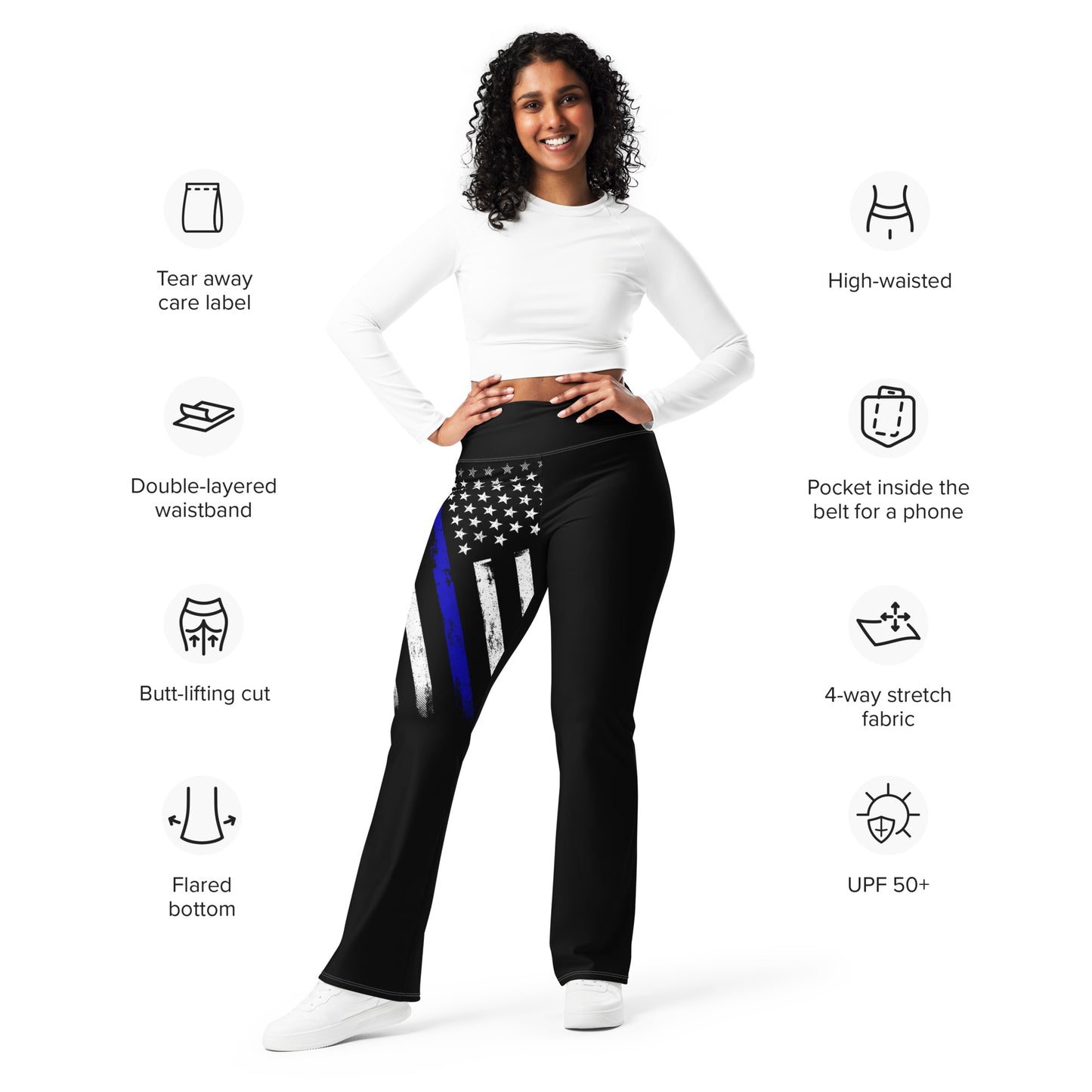 Blue Line Flare leggings