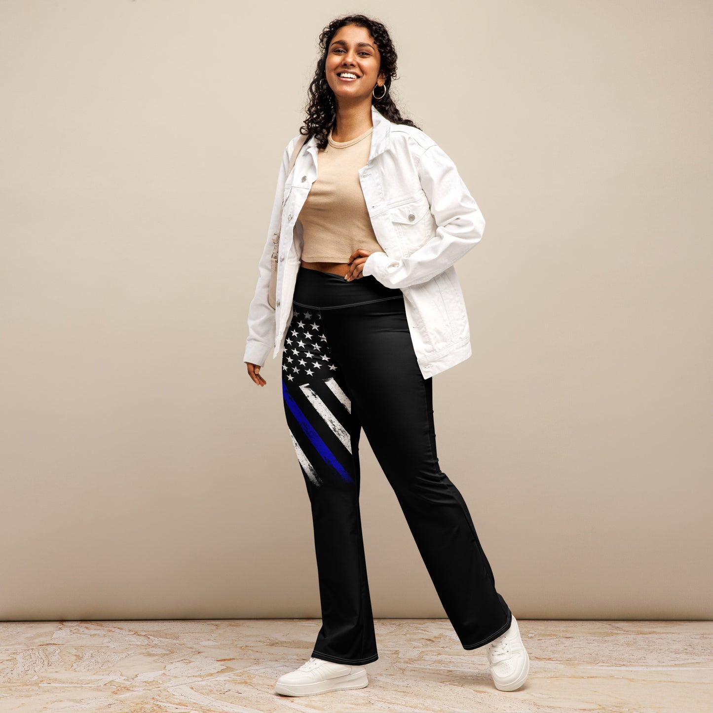 Blue Line Flare leggings