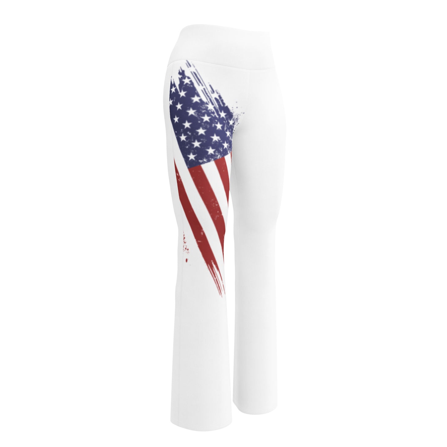 USA Flag Flare leggings