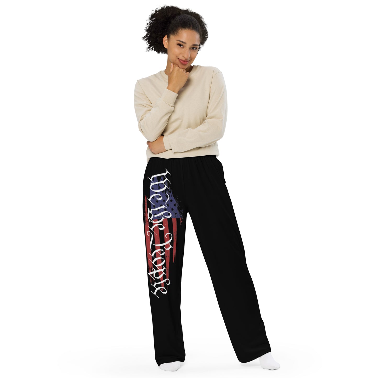 We the People unisex wide-leg pants