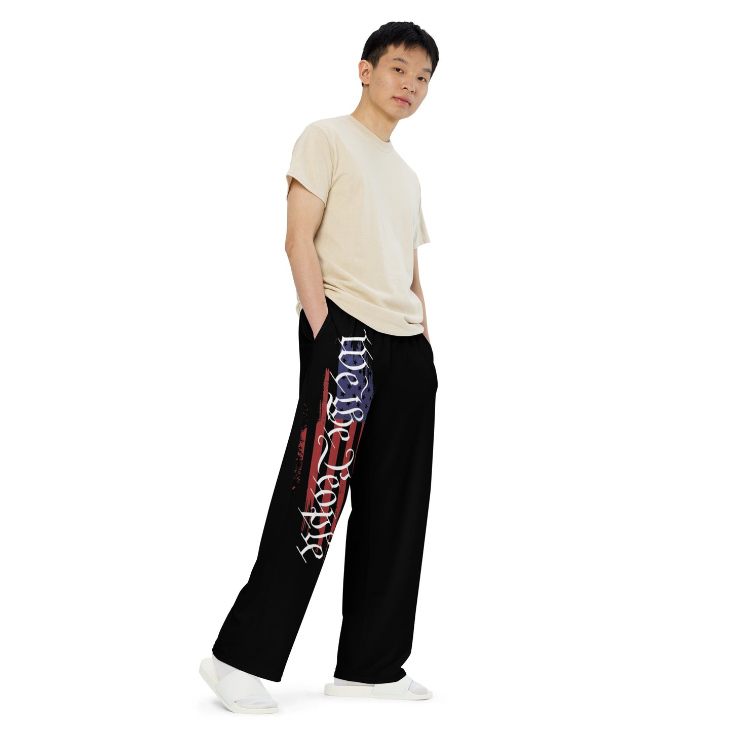 We the People unisex wide-leg pants