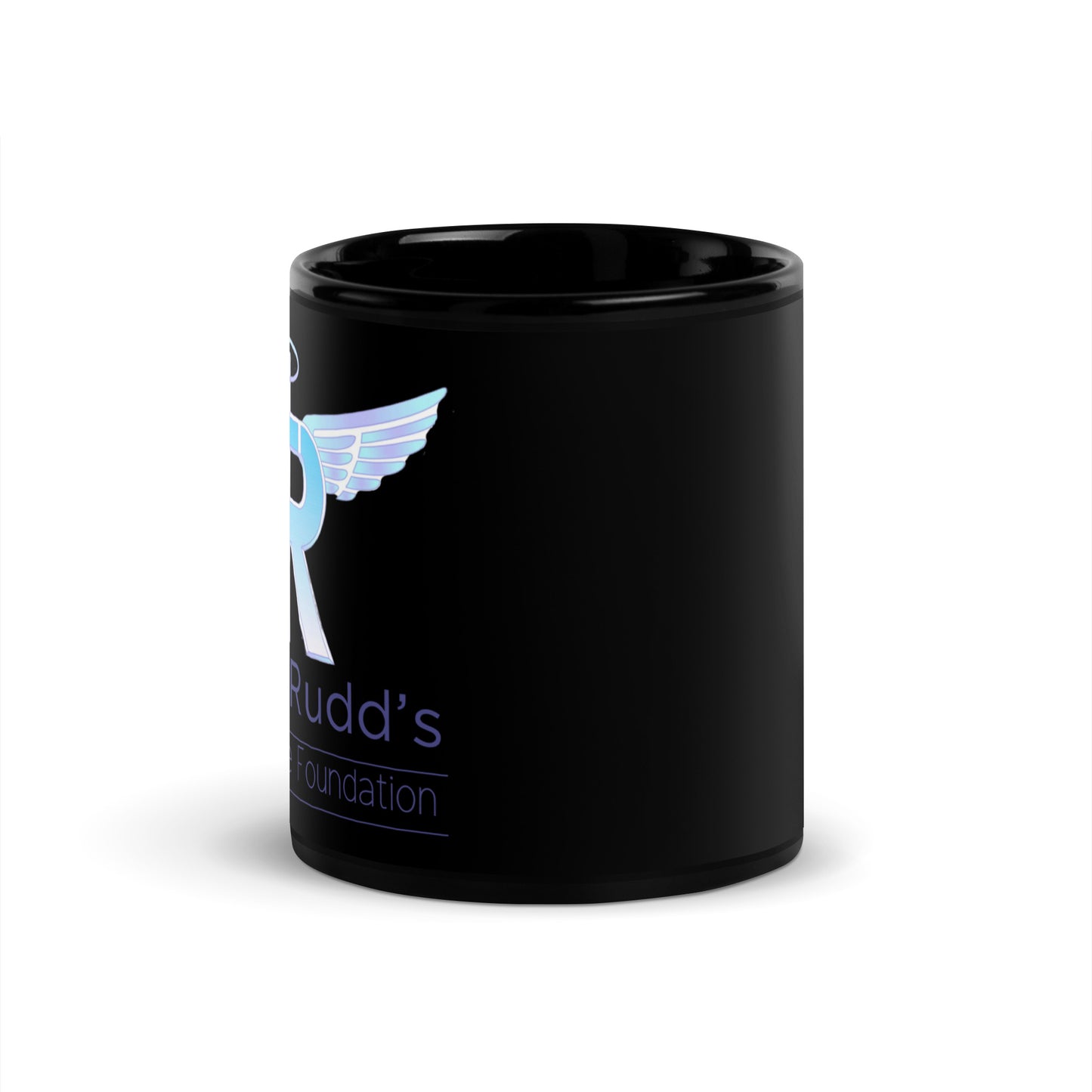 Taylor Rudd's Saving Grace Foundation Black Glossy Mug