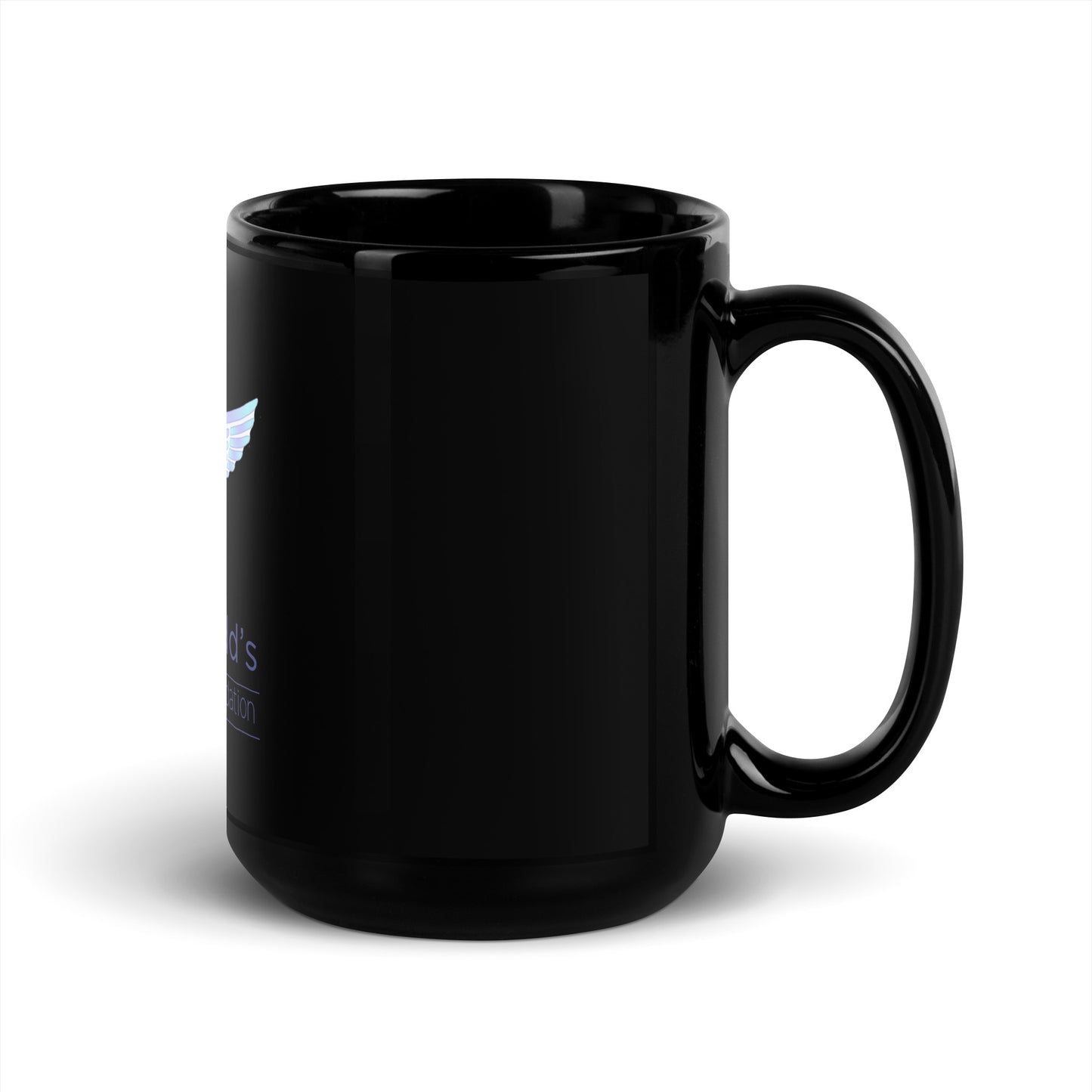 Taylor Rudd's Saving Grace Foundation Black Glossy Mug