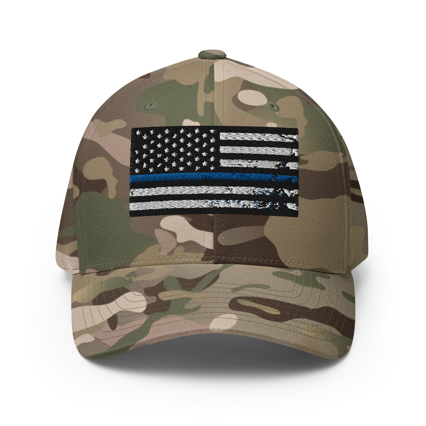 Blue line flag Cap