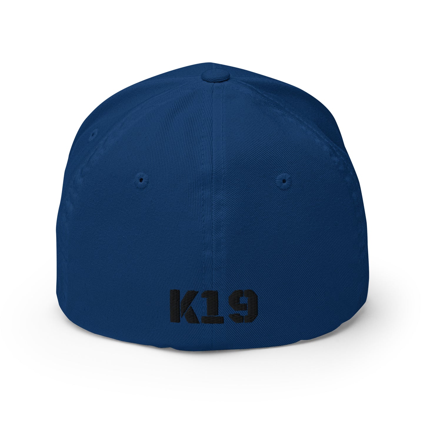 Black text W/ K19 logo embroidered Cap