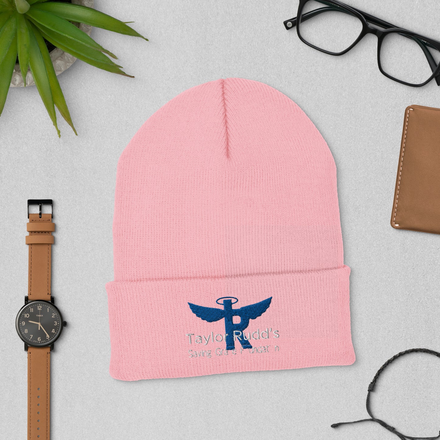 Taylor Rudd's Saving Grace Foundation Cuffed Beanie