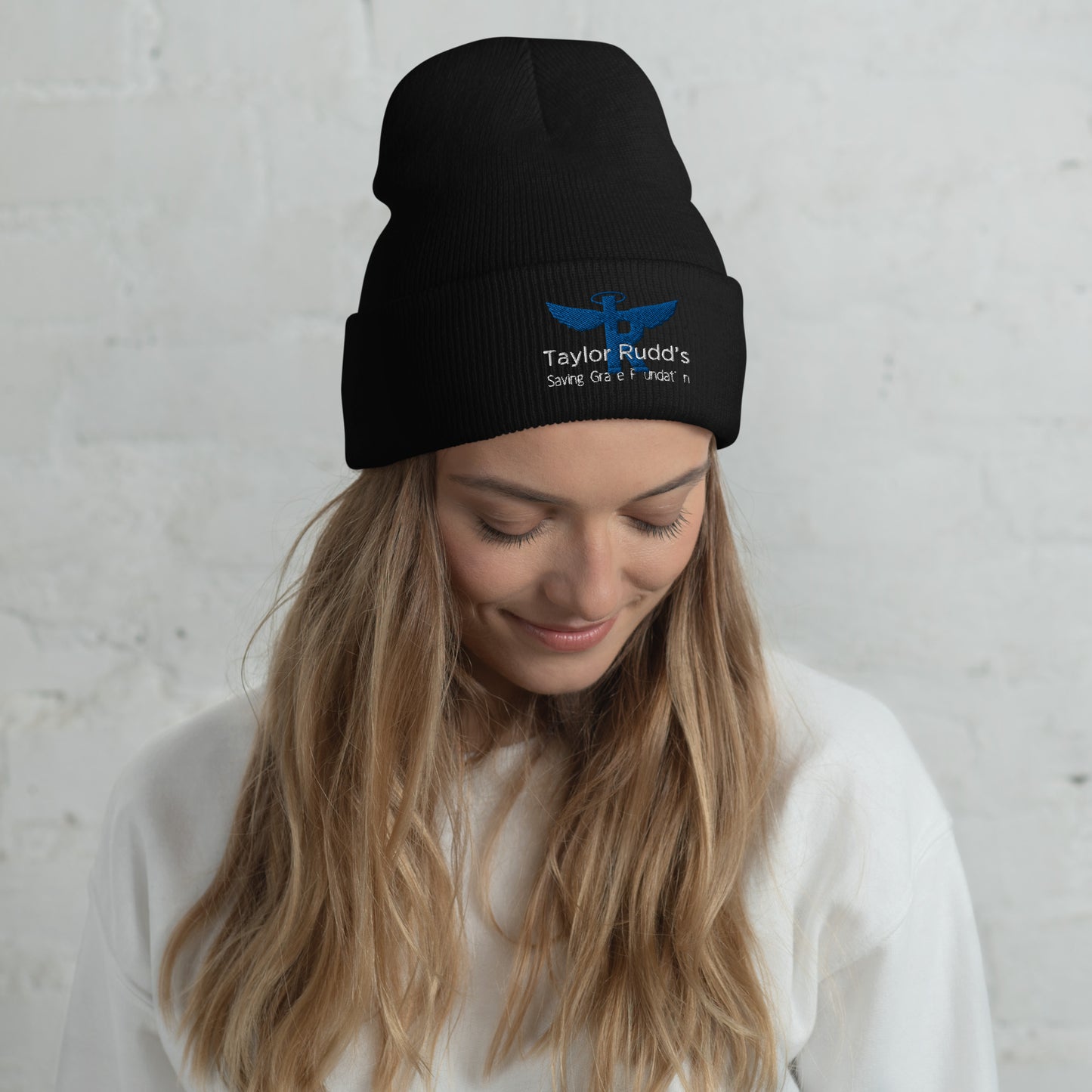 Taylor Rudd's Saving Grace Foundation Cuffed Beanie