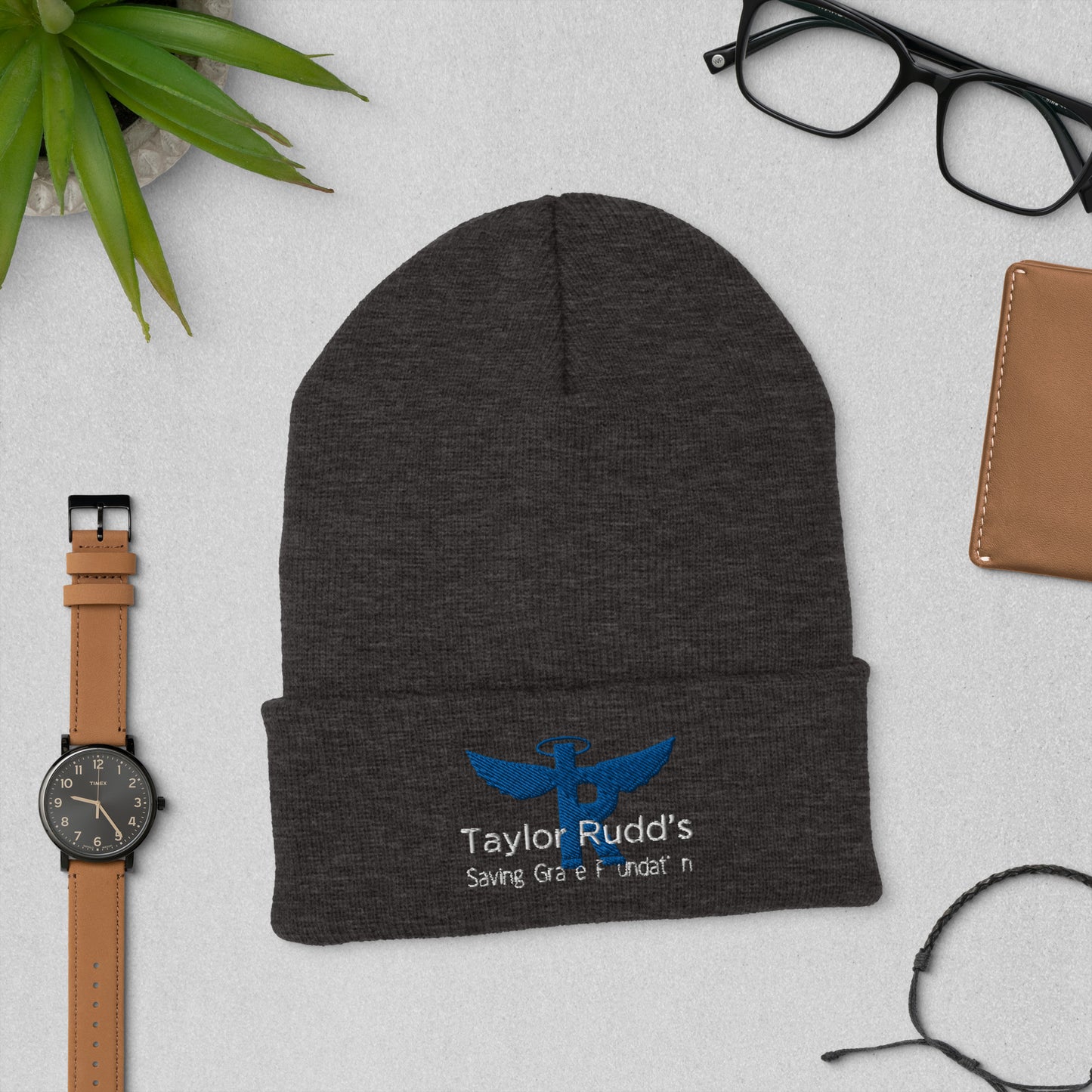 Taylor Rudd's Saving Grace Foundation Cuffed Beanie