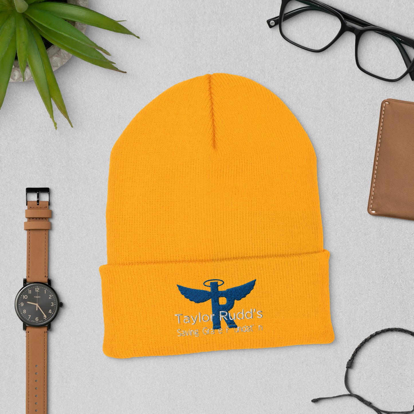 Taylor Rudd's Saving Grace Foundation Cuffed Beanie