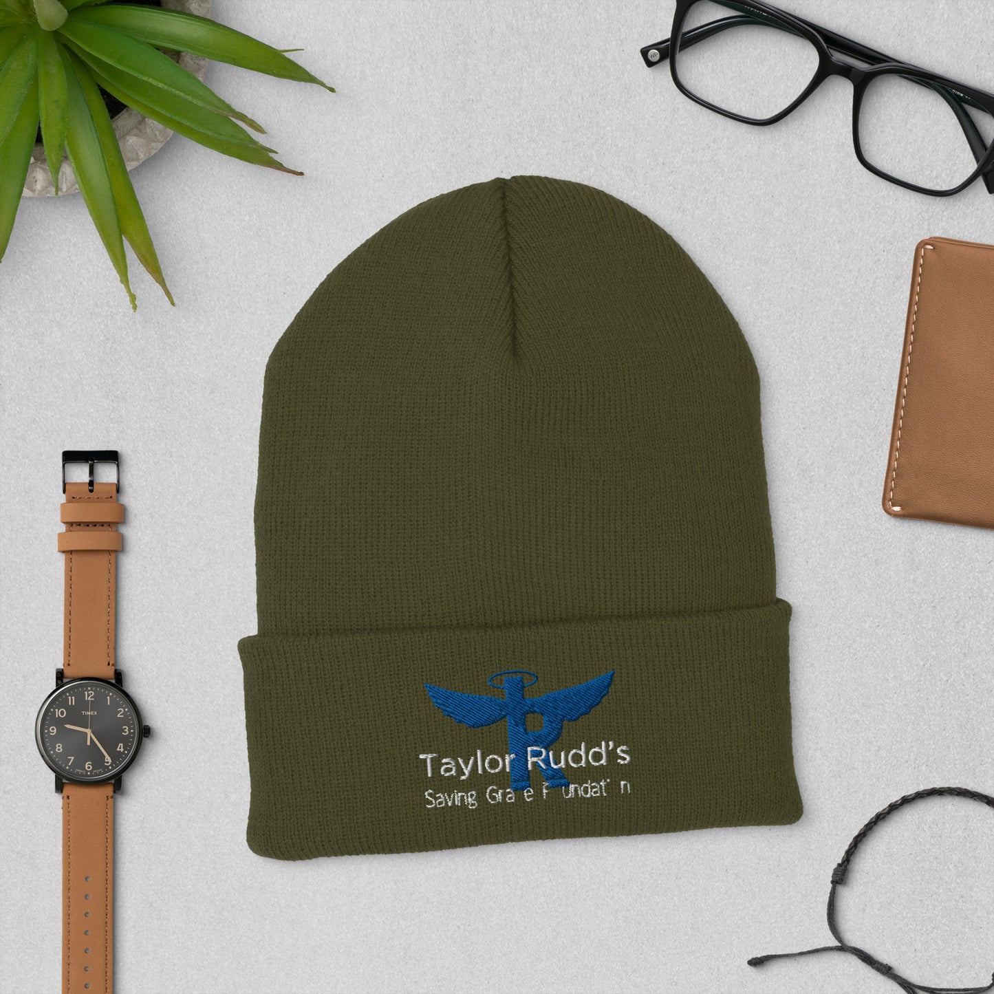 Taylor Rudd's Saving Grace Foundation Cuffed Beanie