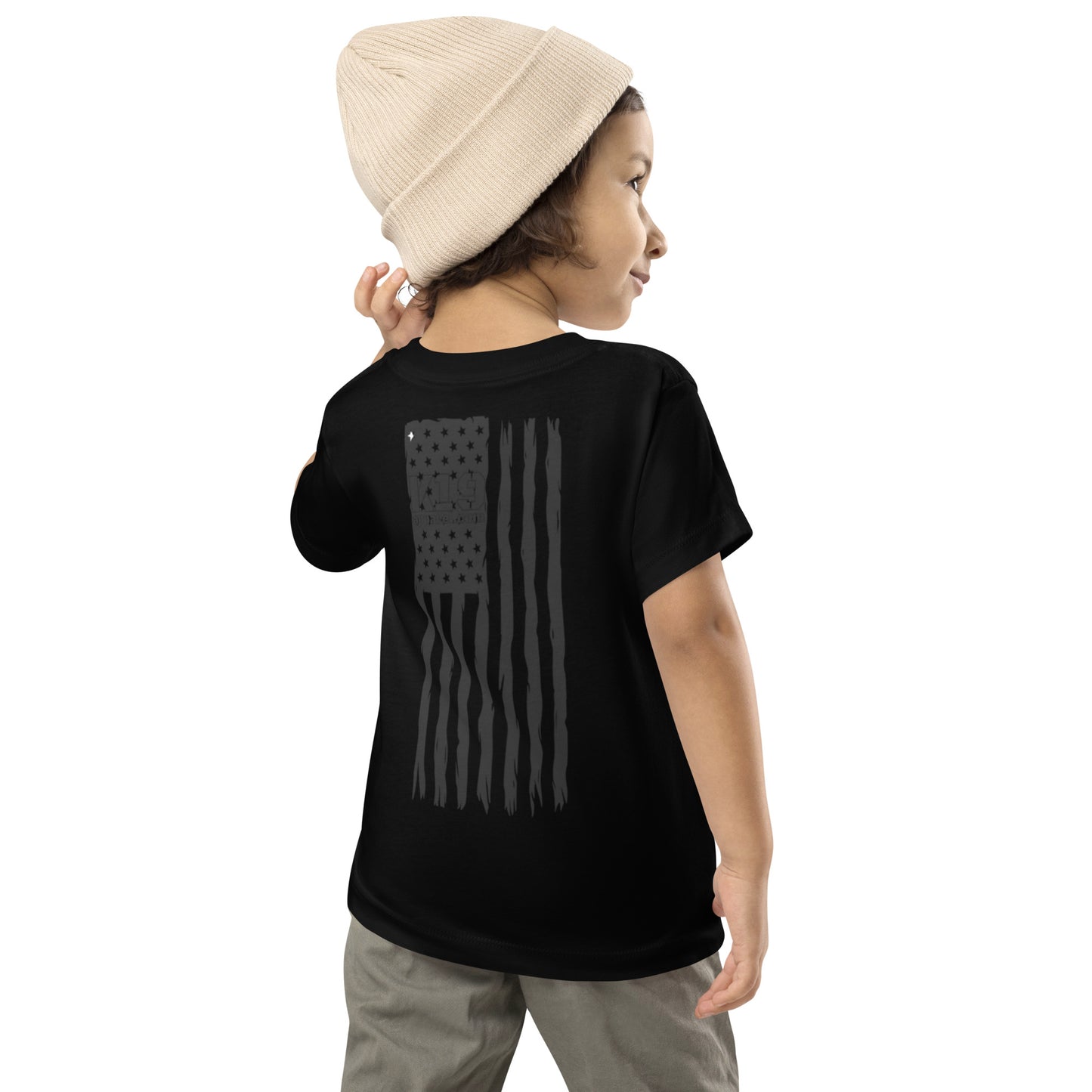 Toddler Vertical Short Sleeve Tee