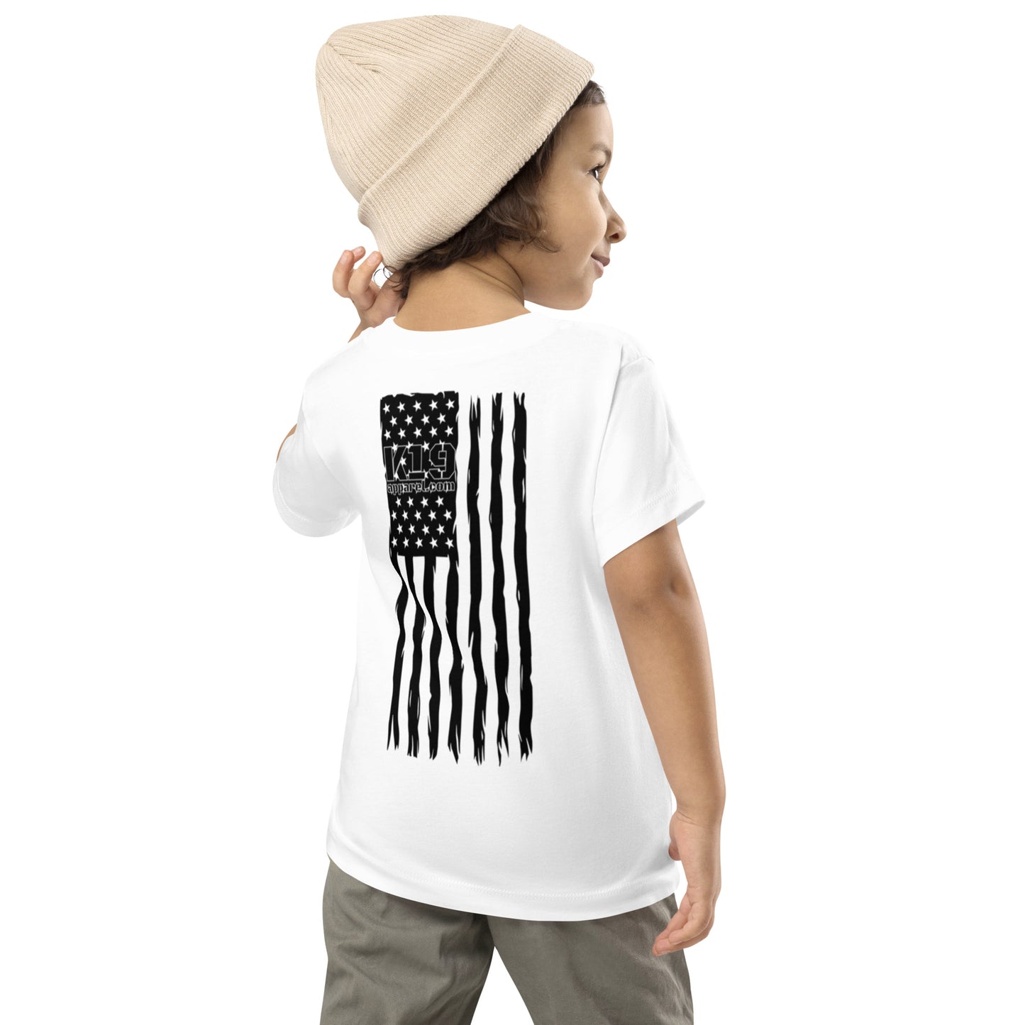 Toddler Vertical Short Sleeve Tee