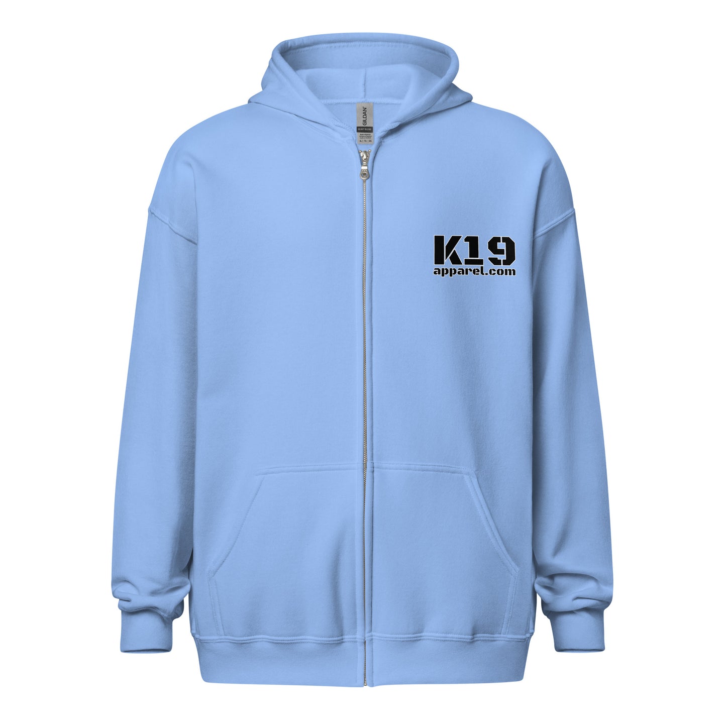 100% American zip hoodie