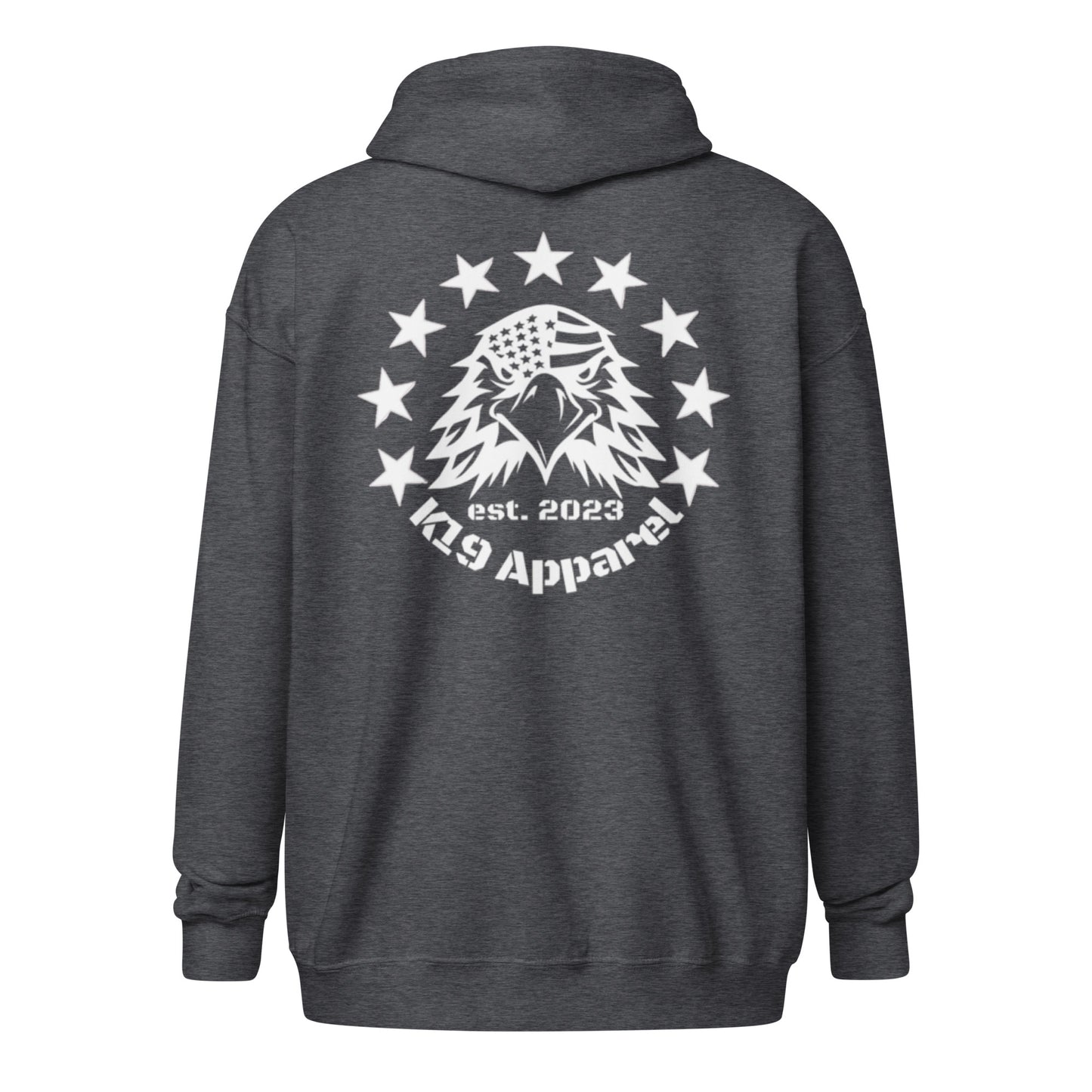 K19 Logo zip hoodie