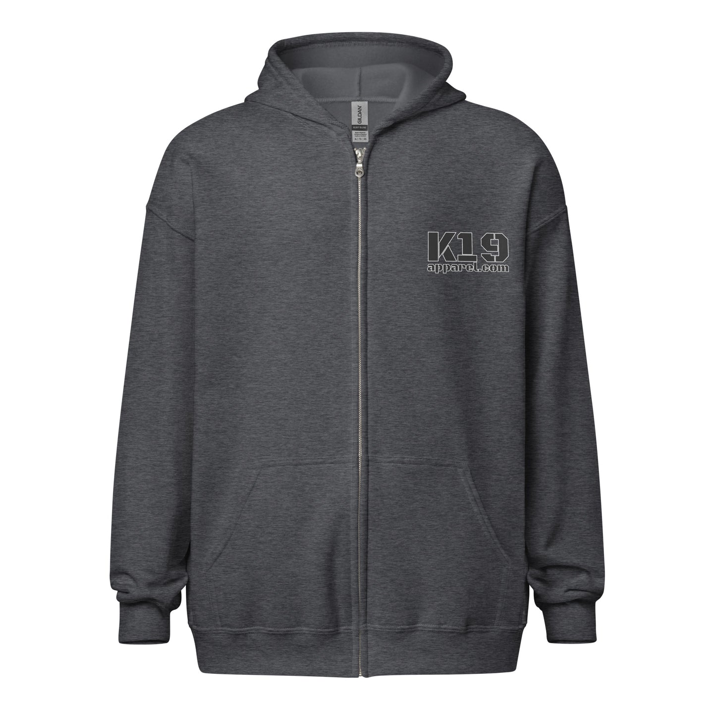 100% American zip hoodie
