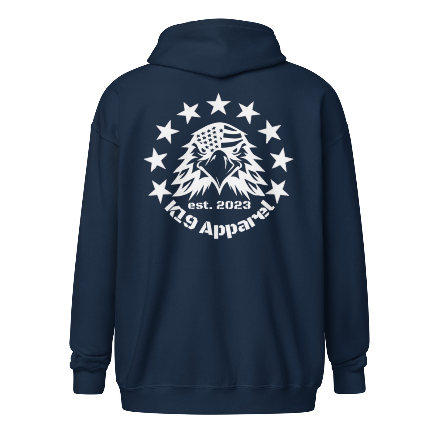 K19 Logo zip hoodie