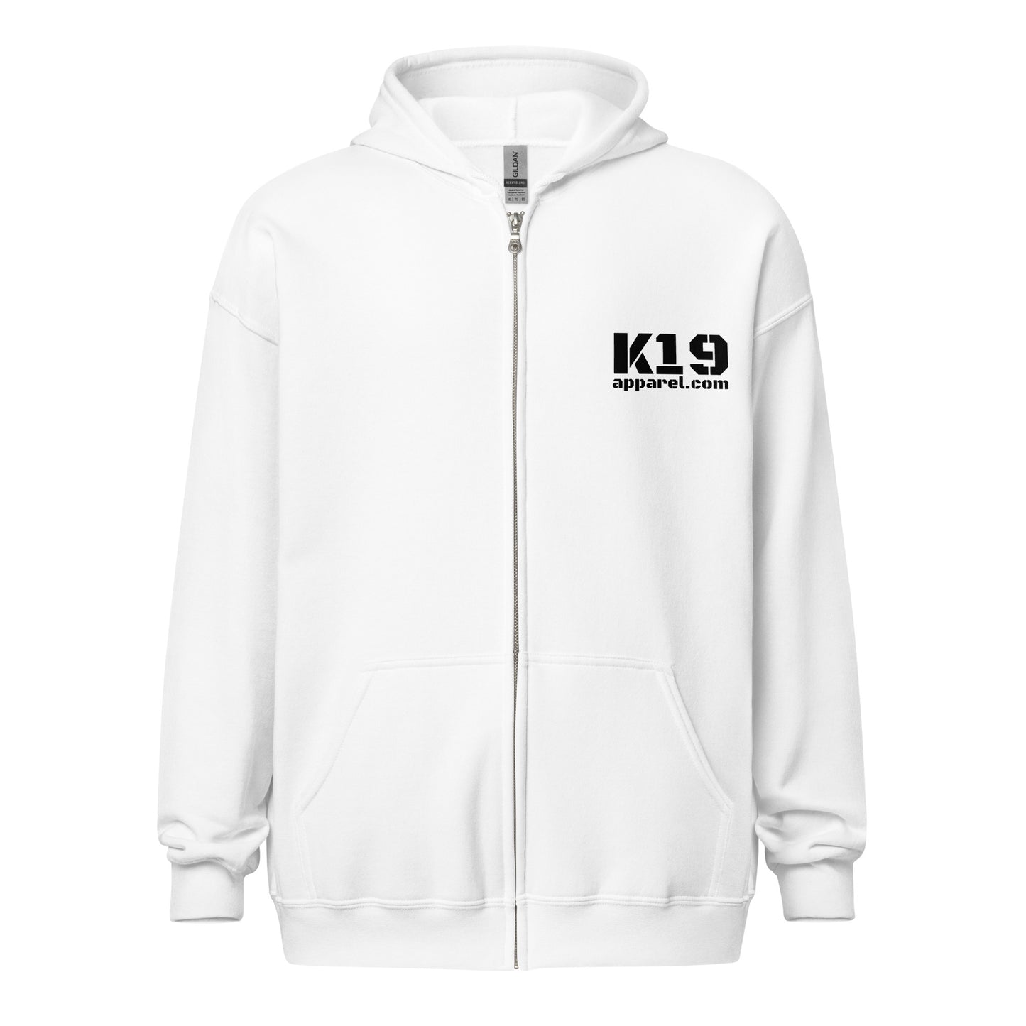 100% American zip hoodie