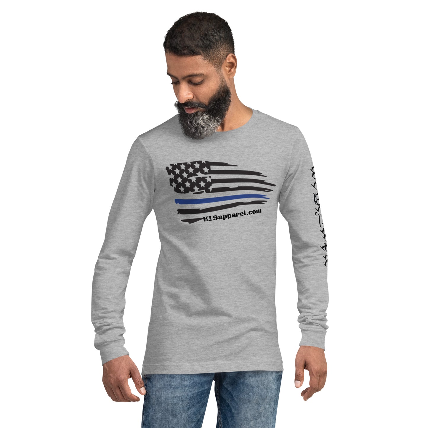Thin Blue Line Unisex Long Sleeve Tee