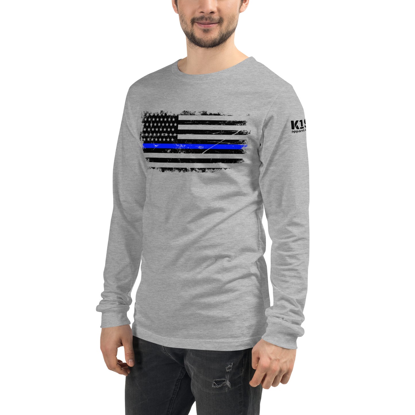 Thin Blue Line Unisex Long Sleeve Tee