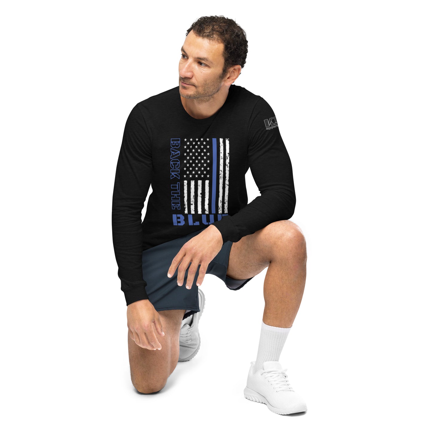 Back the Blue Unisex Long Sleeve Tee