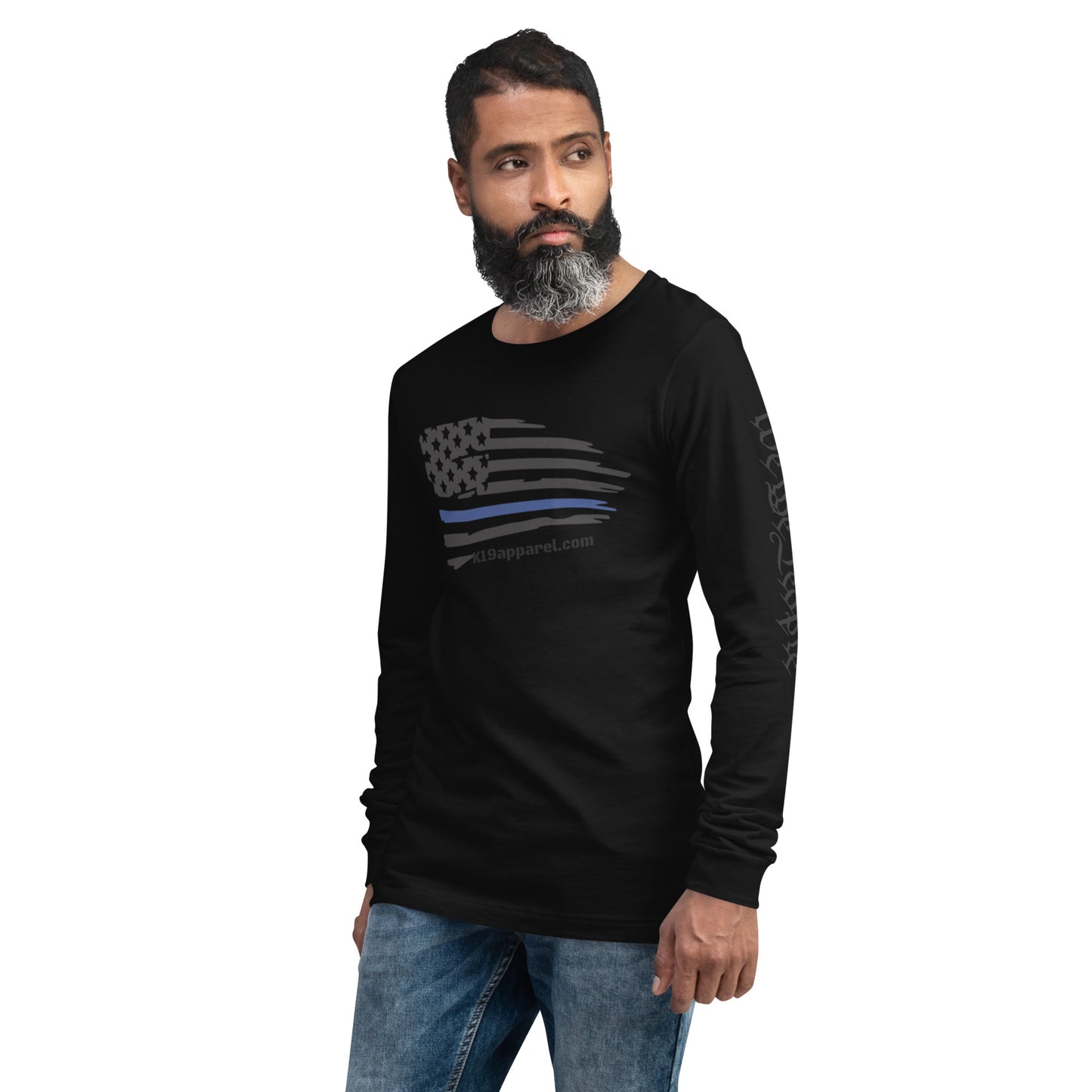 Thin Blue Line Unisex Long Sleeve Tee