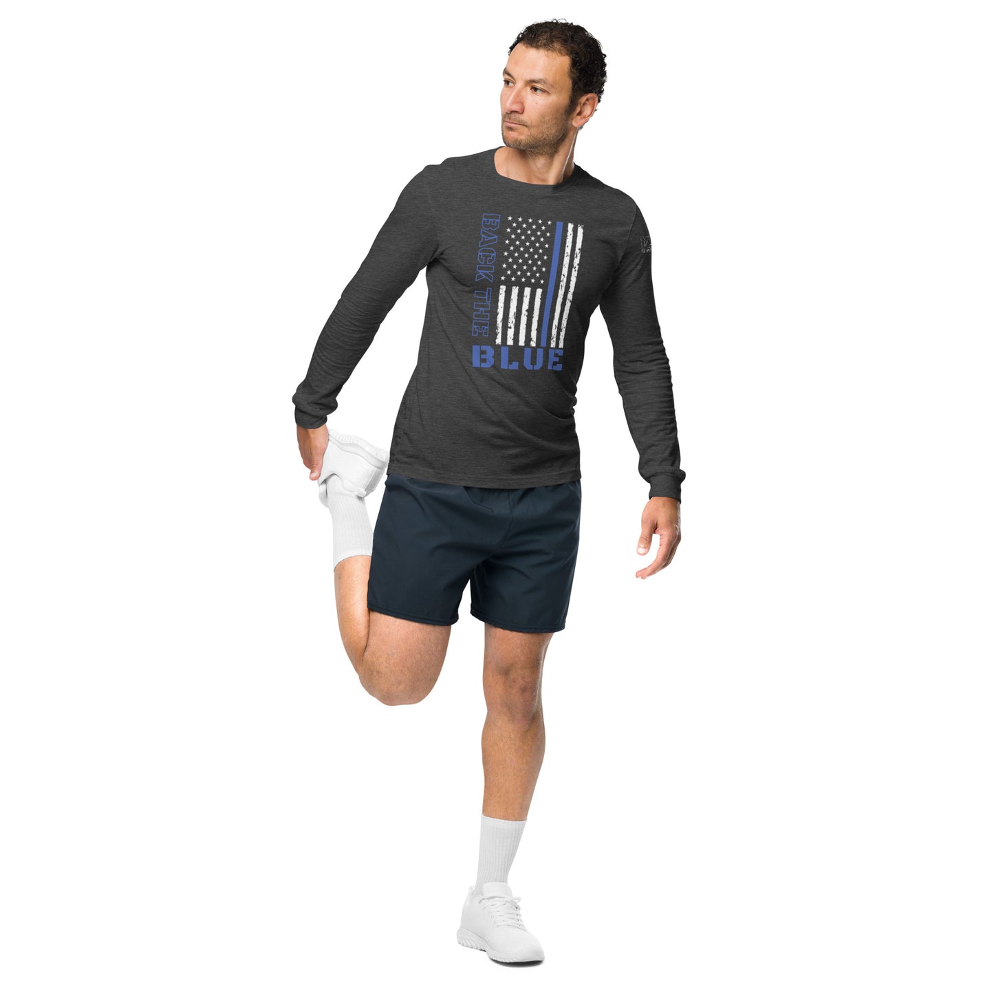 Back the Blue Unisex Long Sleeve Tee