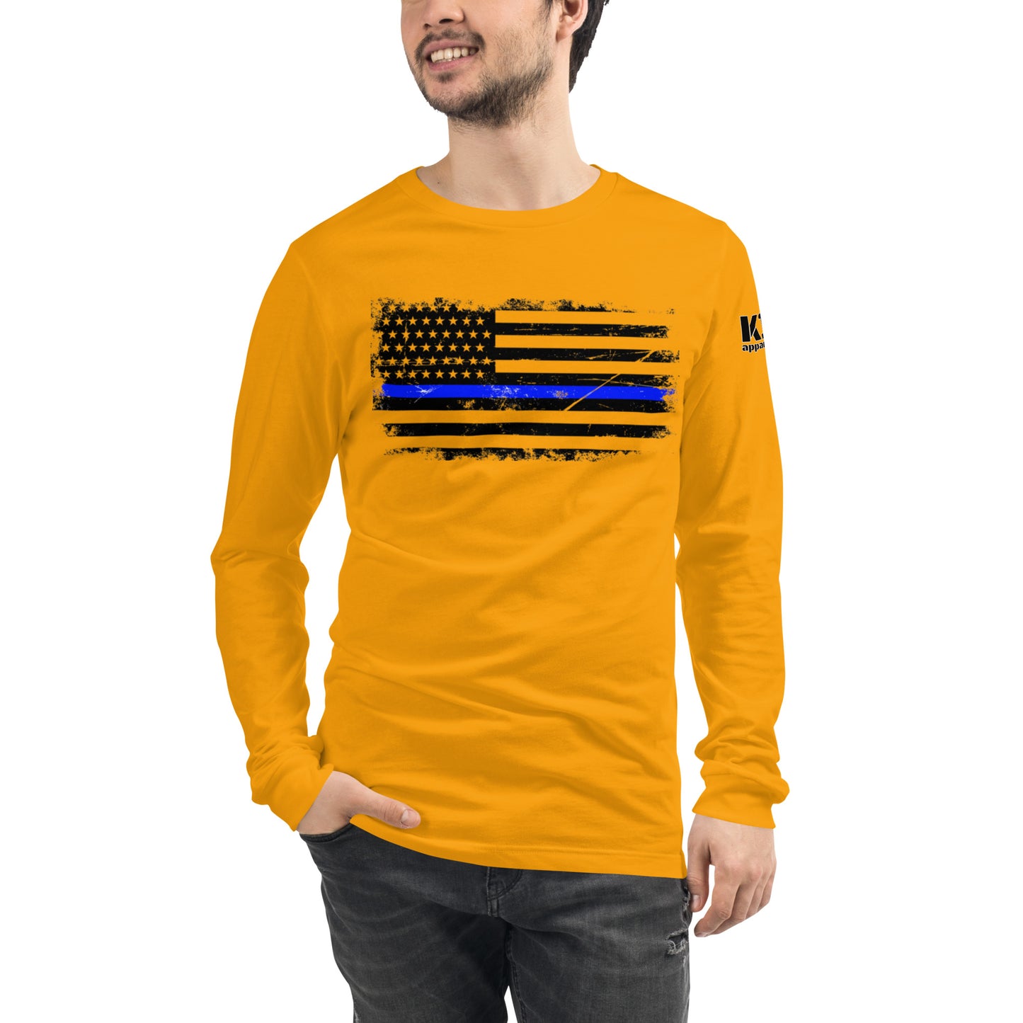 Thin Blue Line Unisex Long Sleeve Tee