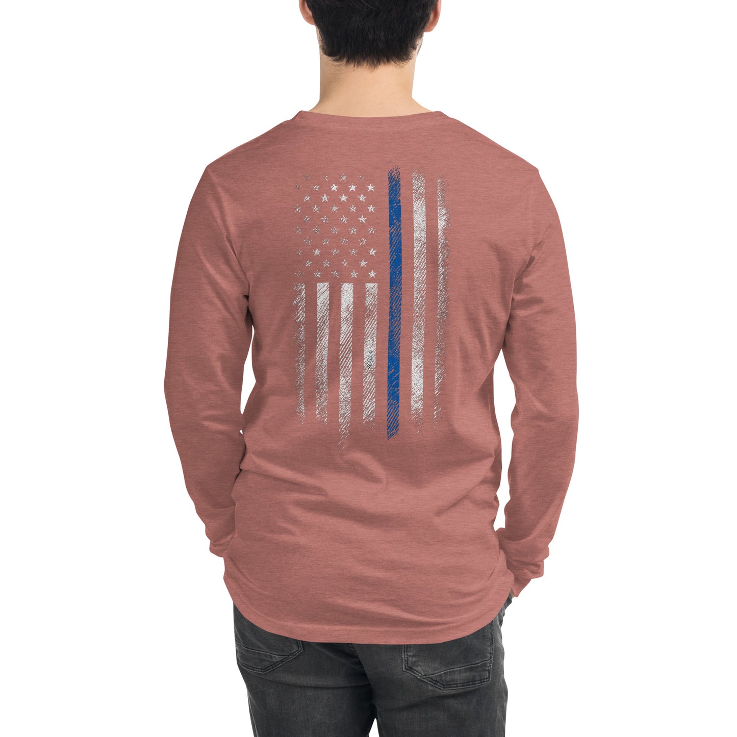 Thin Blue Line Unisex Long Sleeve Tee