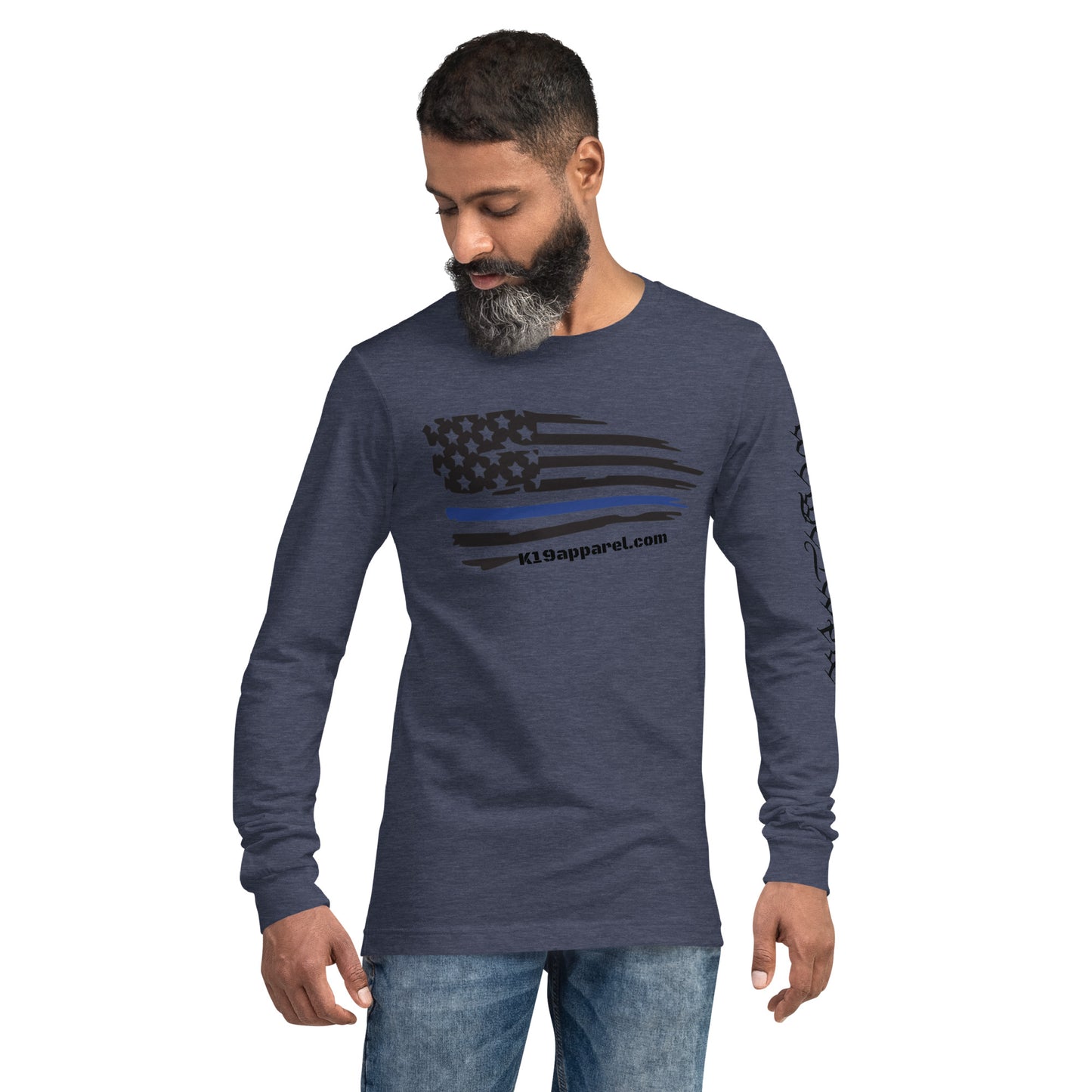 Thin Blue Line Unisex Long Sleeve Tee
