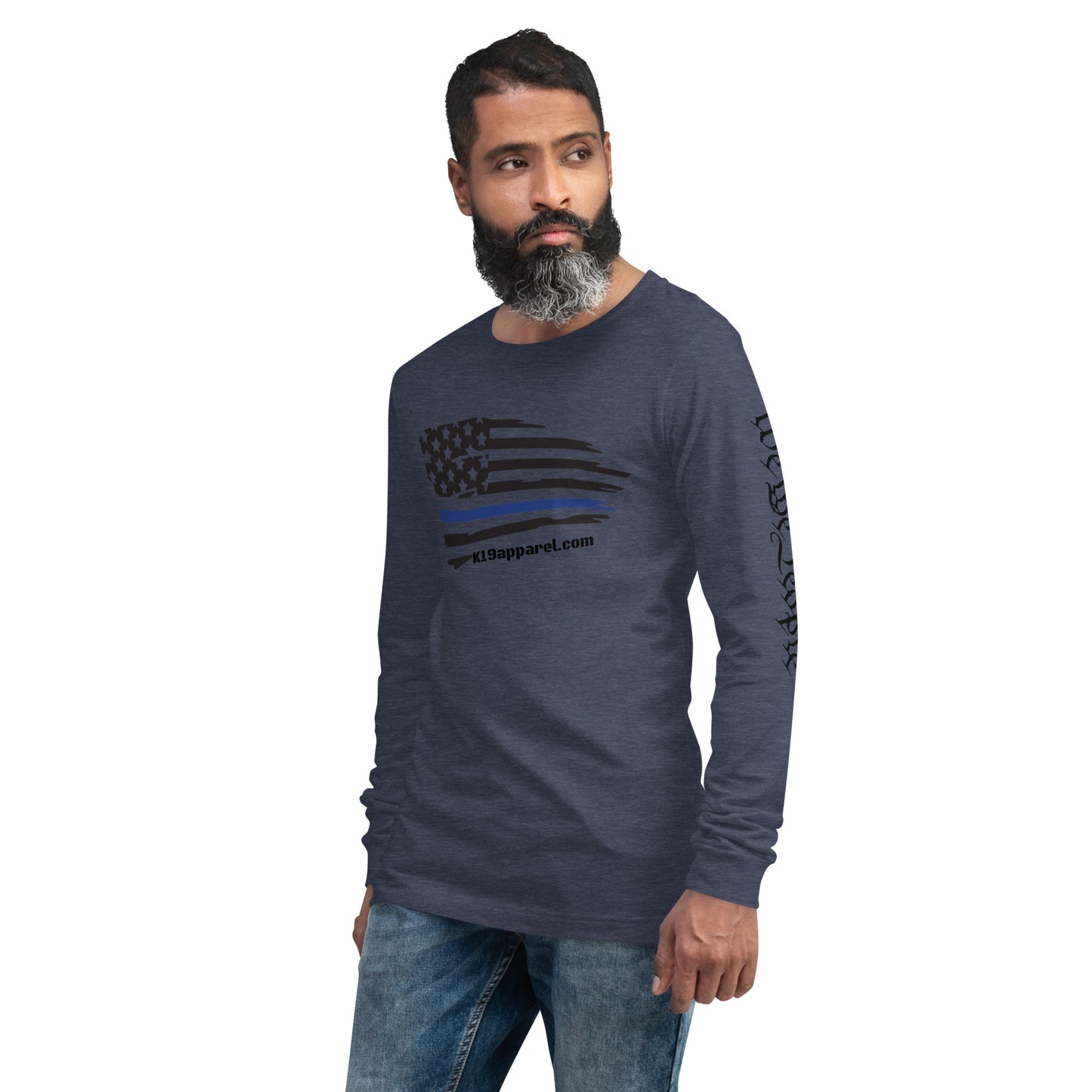 Thin Blue Line Unisex Long Sleeve Tee