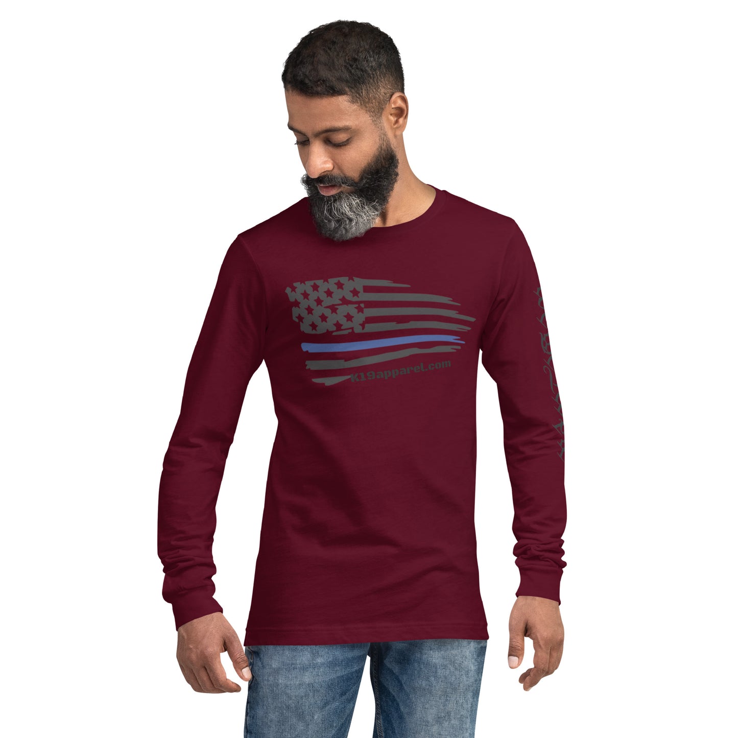 Thin Blue Line Unisex Long Sleeve Tee