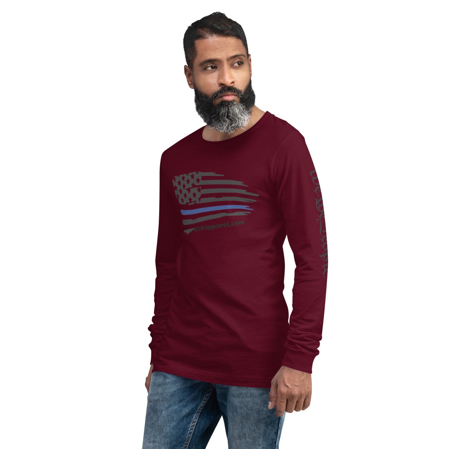 Thin Blue Line Unisex Long Sleeve Tee