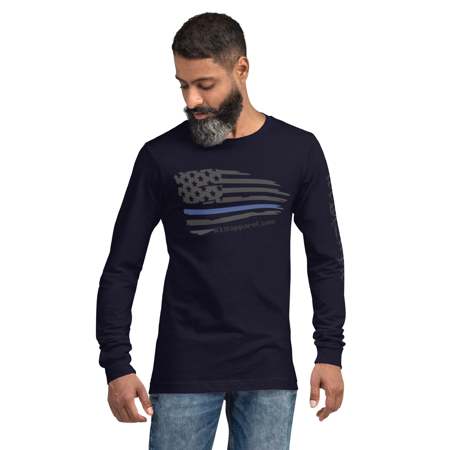 Thin Blue Line Unisex Long Sleeve Tee