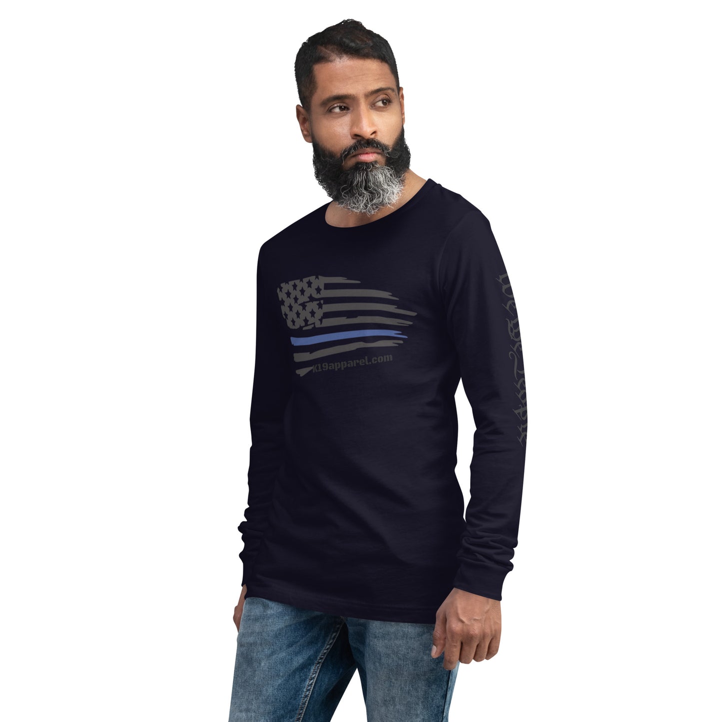 Thin Blue Line Unisex Long Sleeve Tee