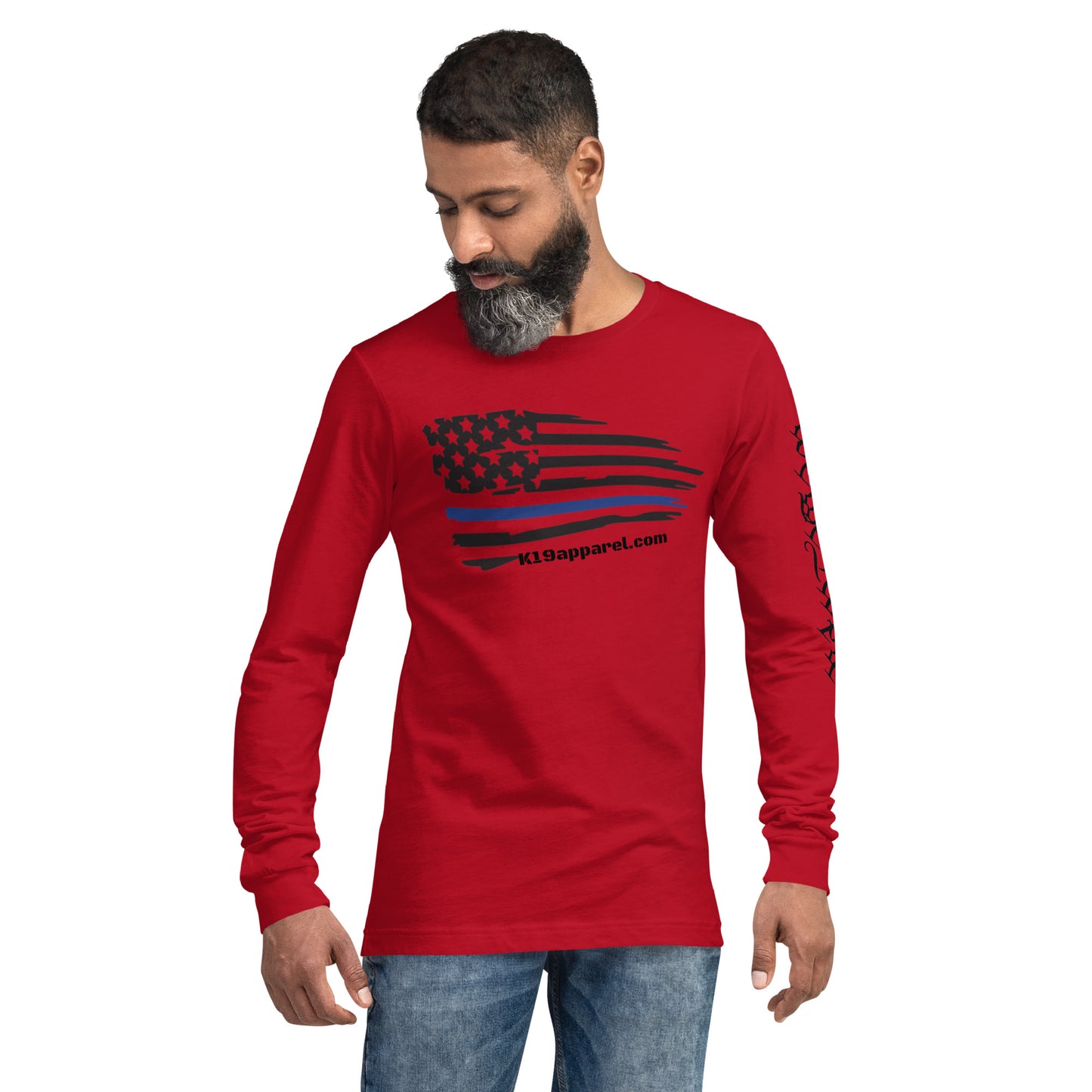 Thin Blue Line Unisex Long Sleeve Tee