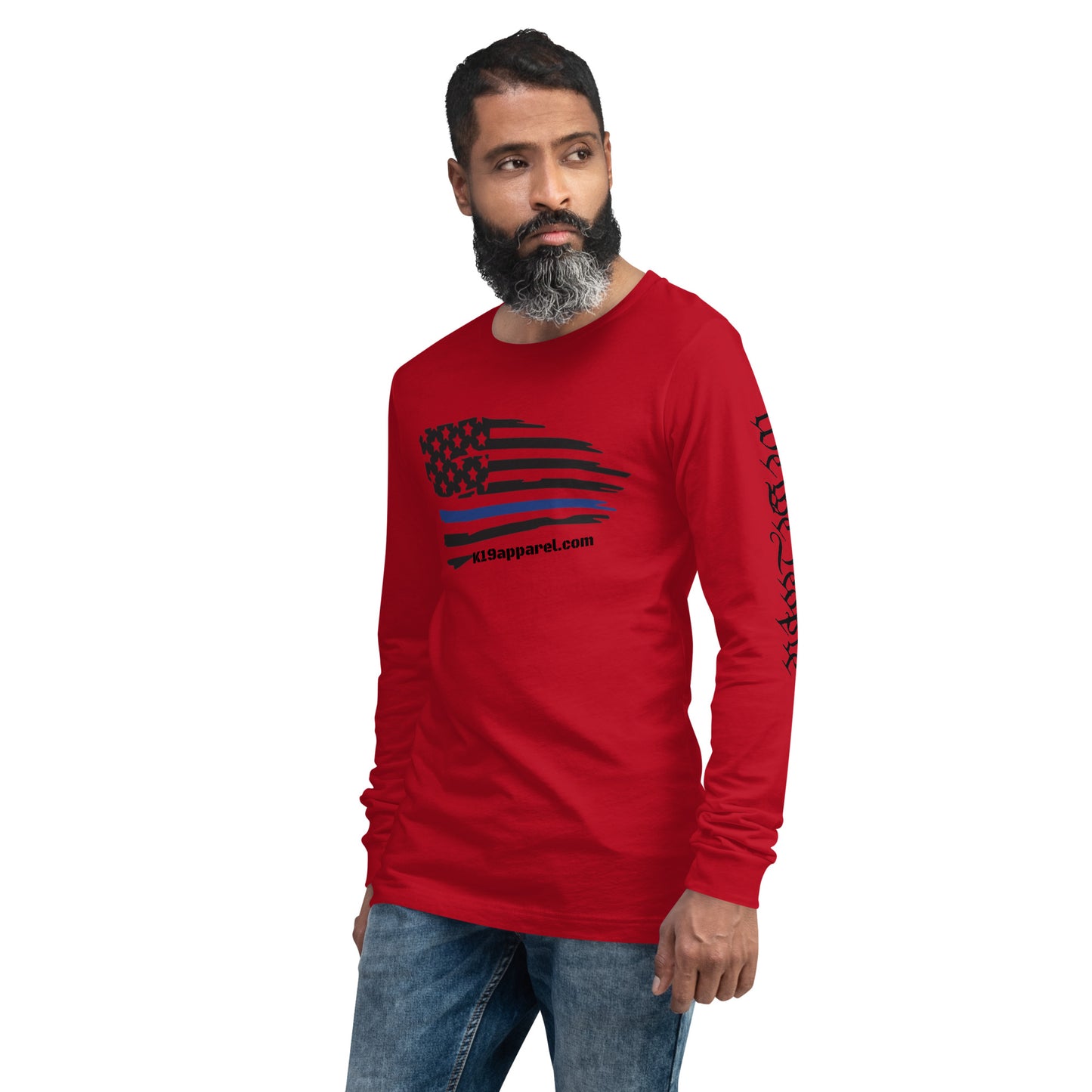 Thin Blue Line Unisex Long Sleeve Tee