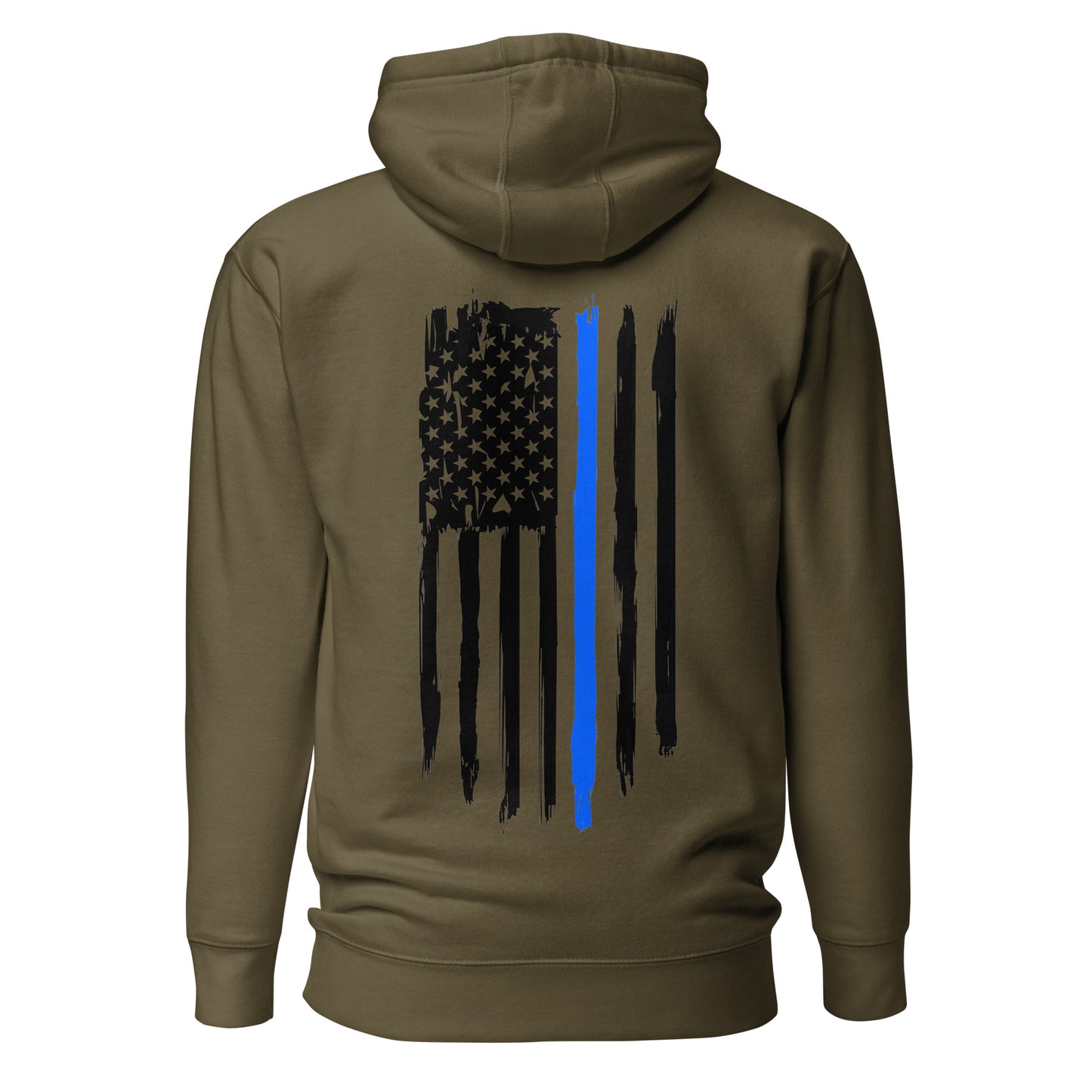 Blue line Premium Hoodie
