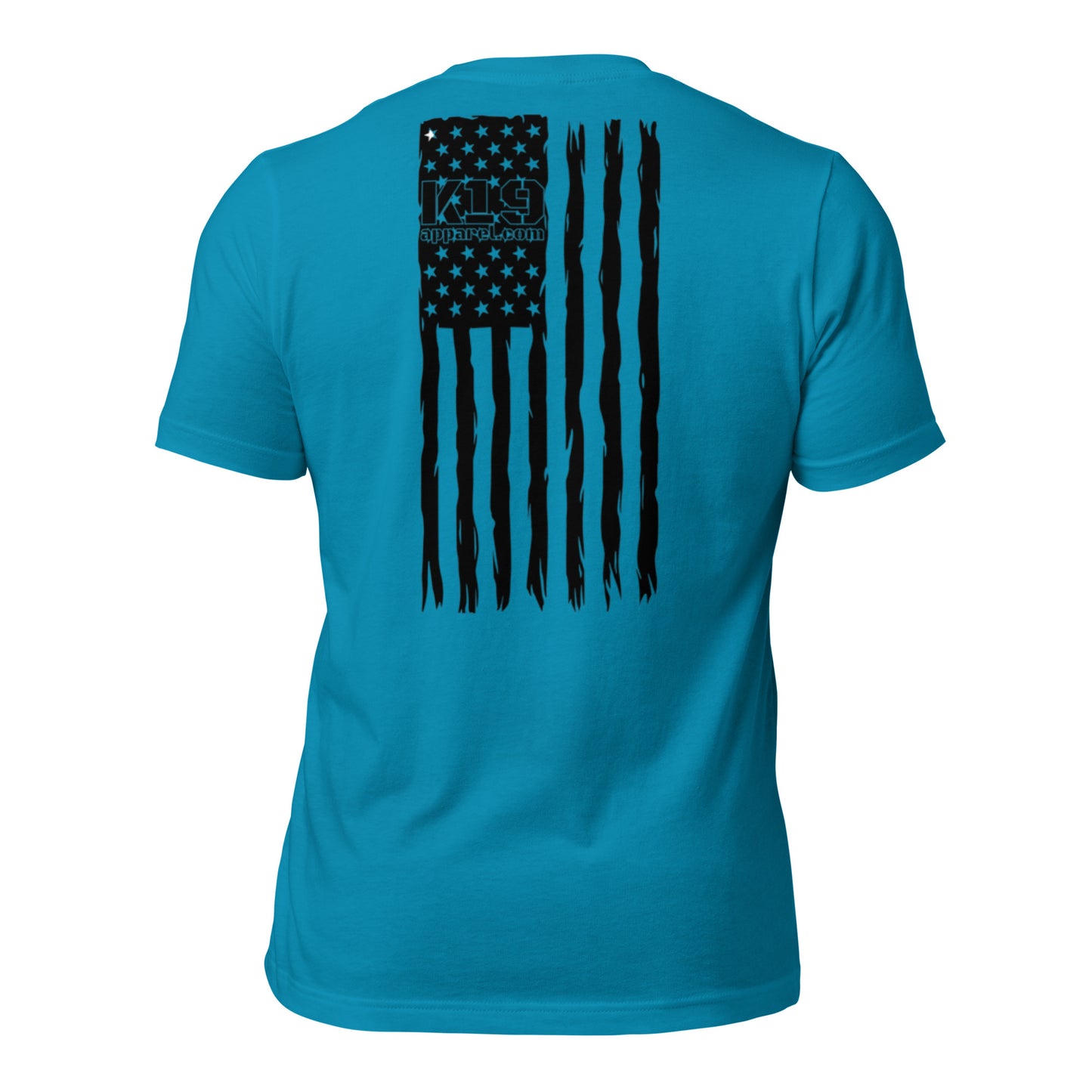 Vertical Flag w/ K19 Arm logo t-shirt
