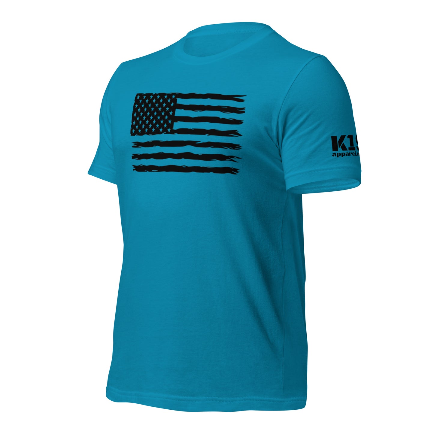 Black flag w/ K19 arm logo t-shirt