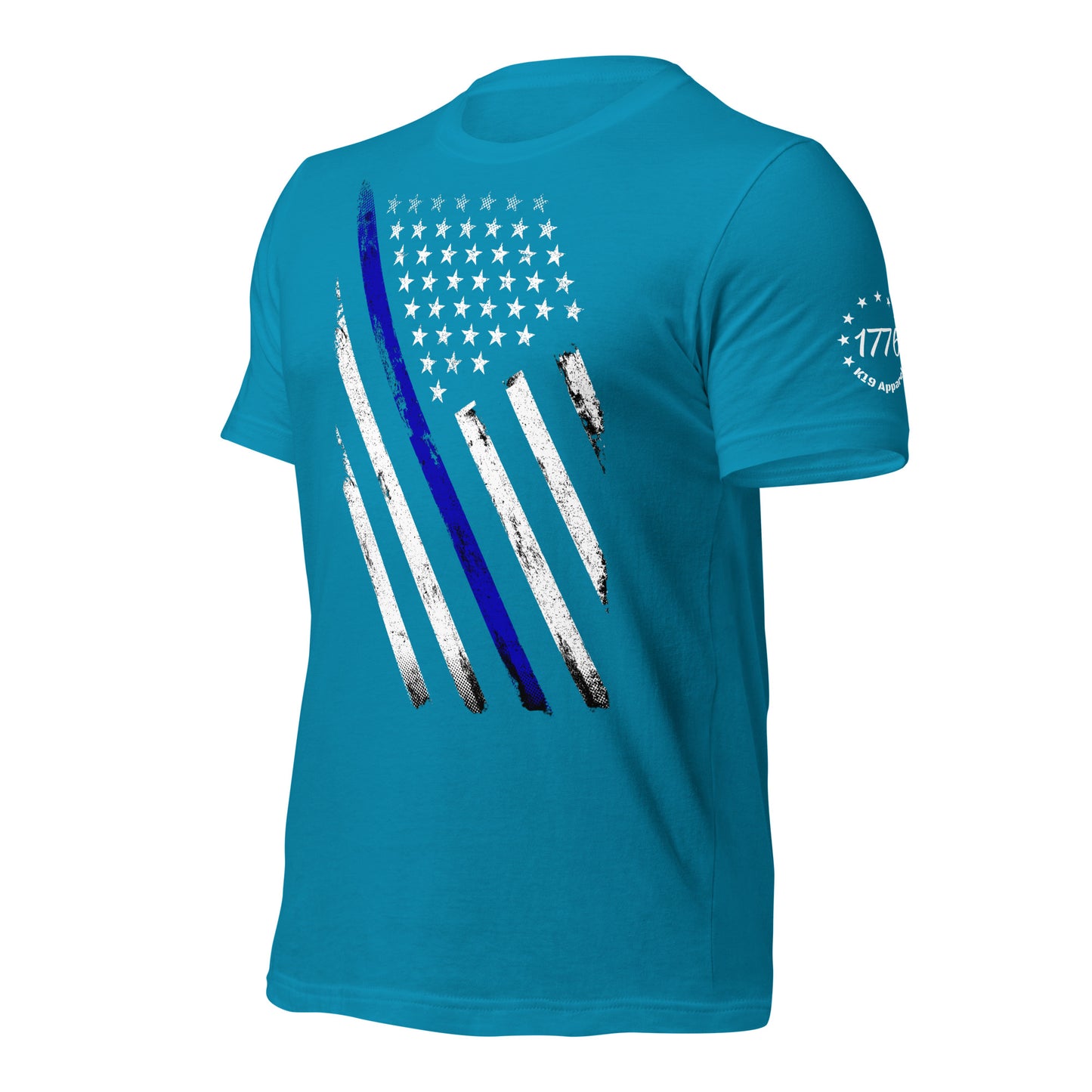 Diagonal Blue Line t-shirt