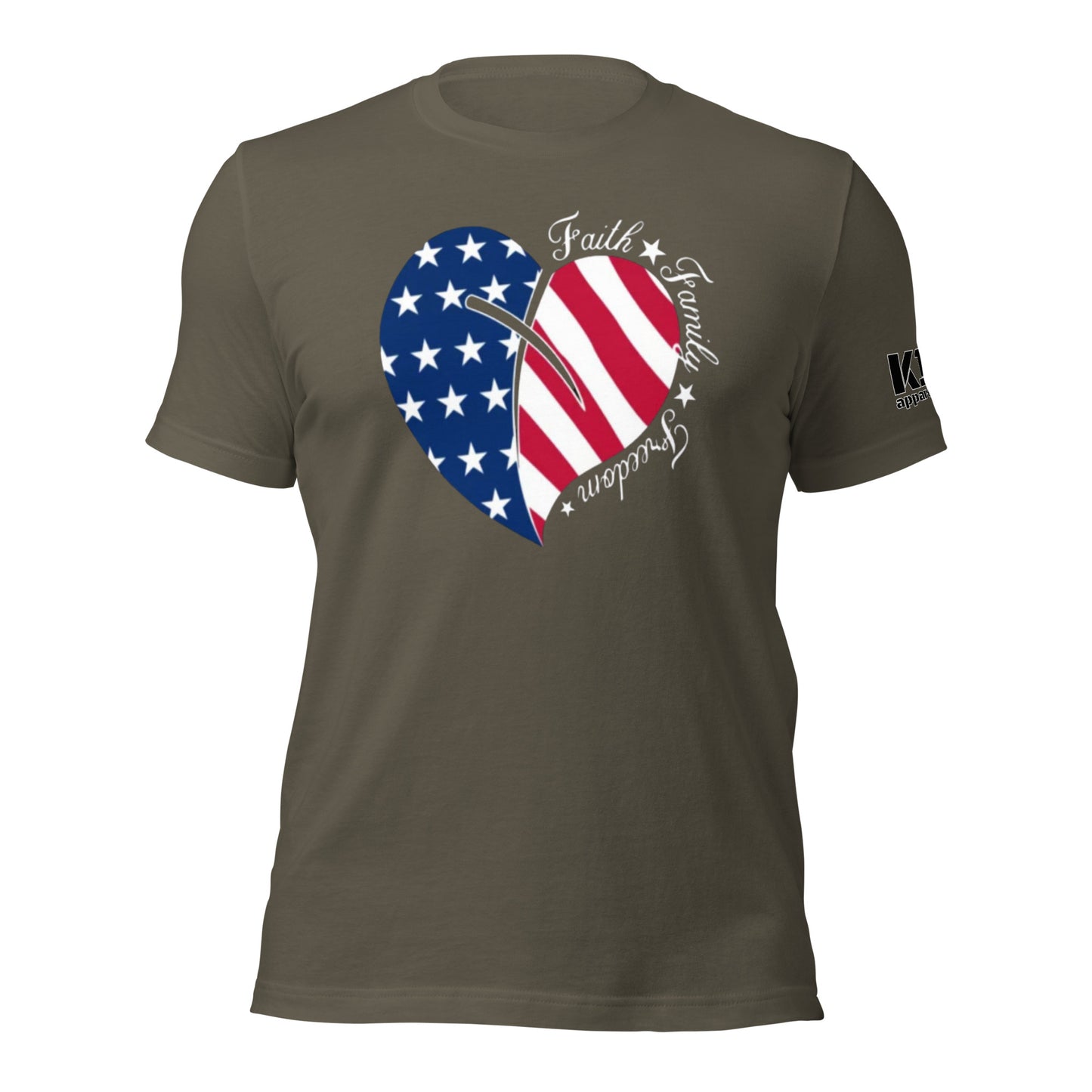 Faith Family Freedom t-shirt