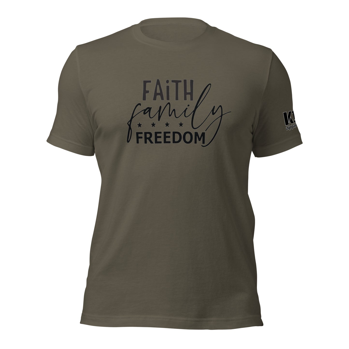 Faith Family Freedom t-shirt