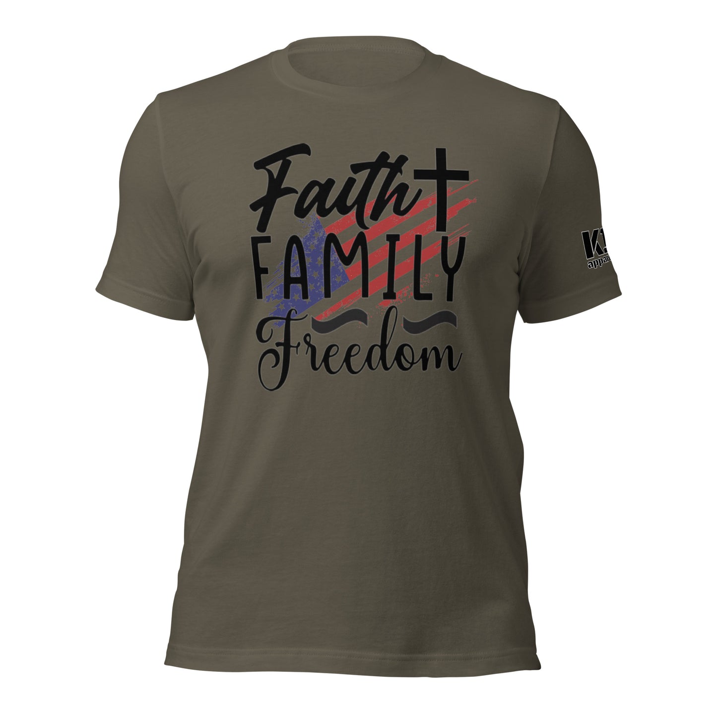 Faith Family Freedom t-shirt