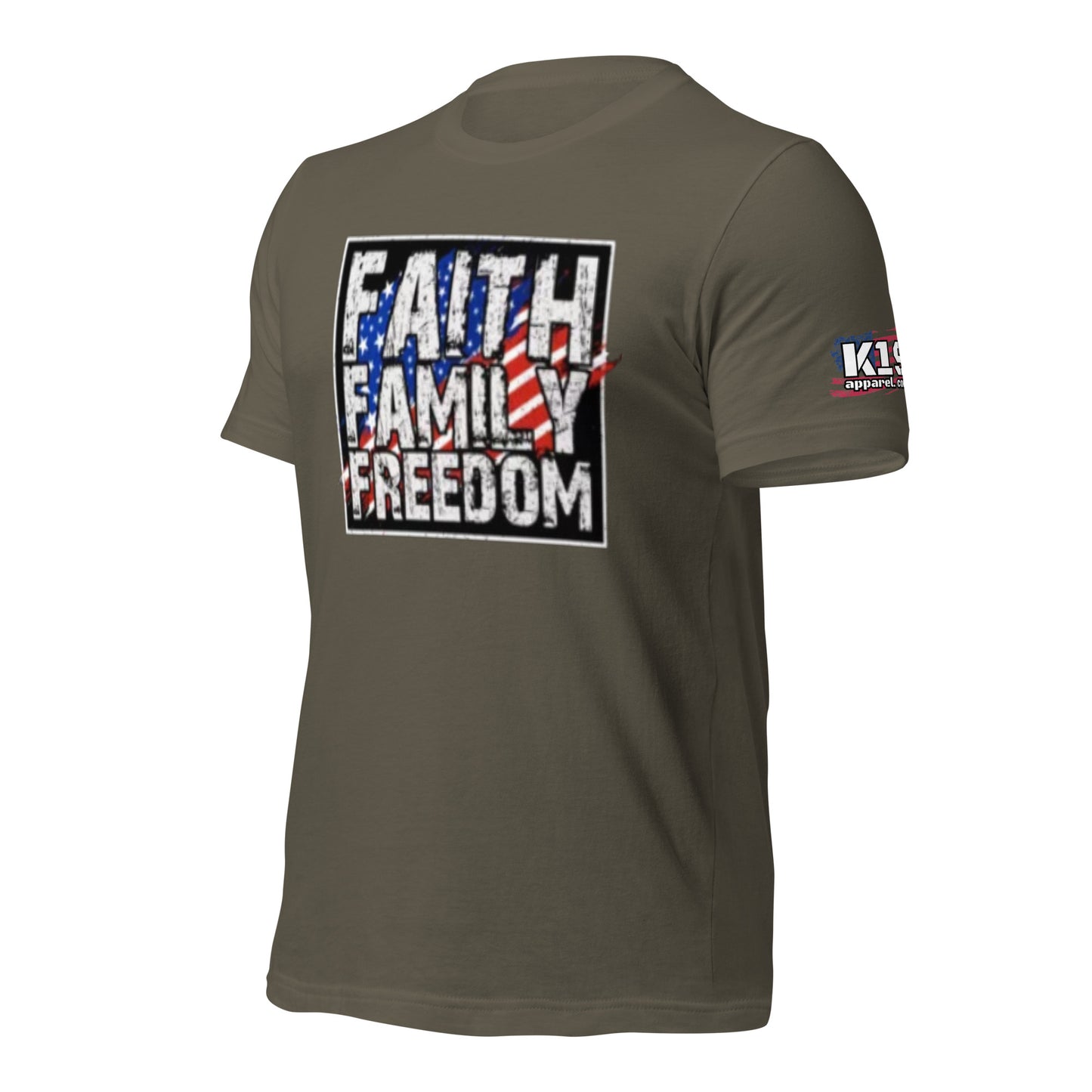Faith Family Freedom t-shirt