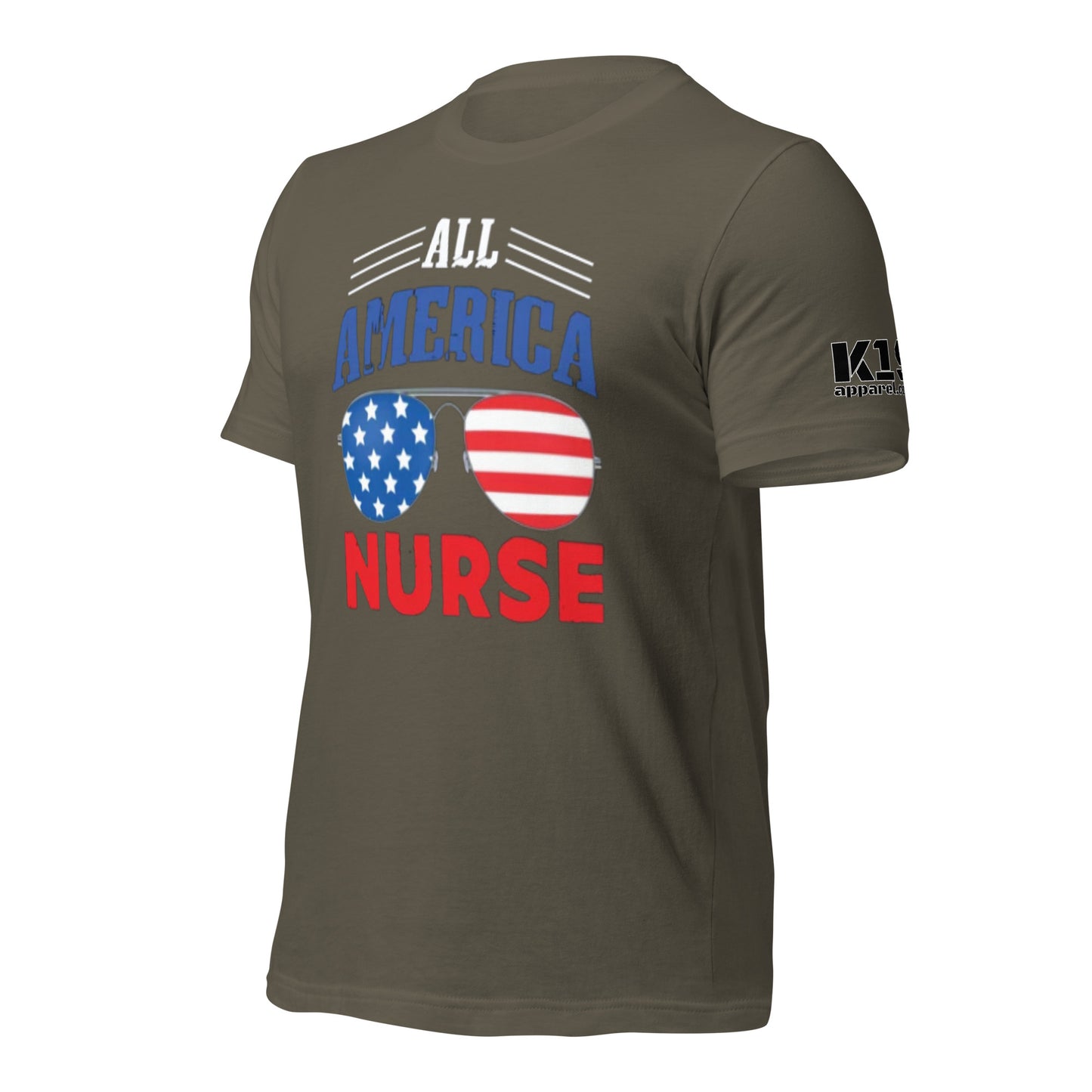 All American Nurse t-shirt
