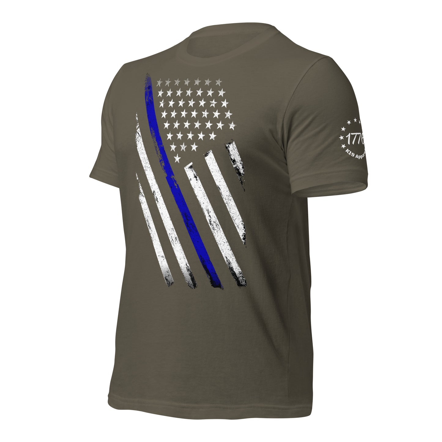 Diagonal Blue Line t-shirt