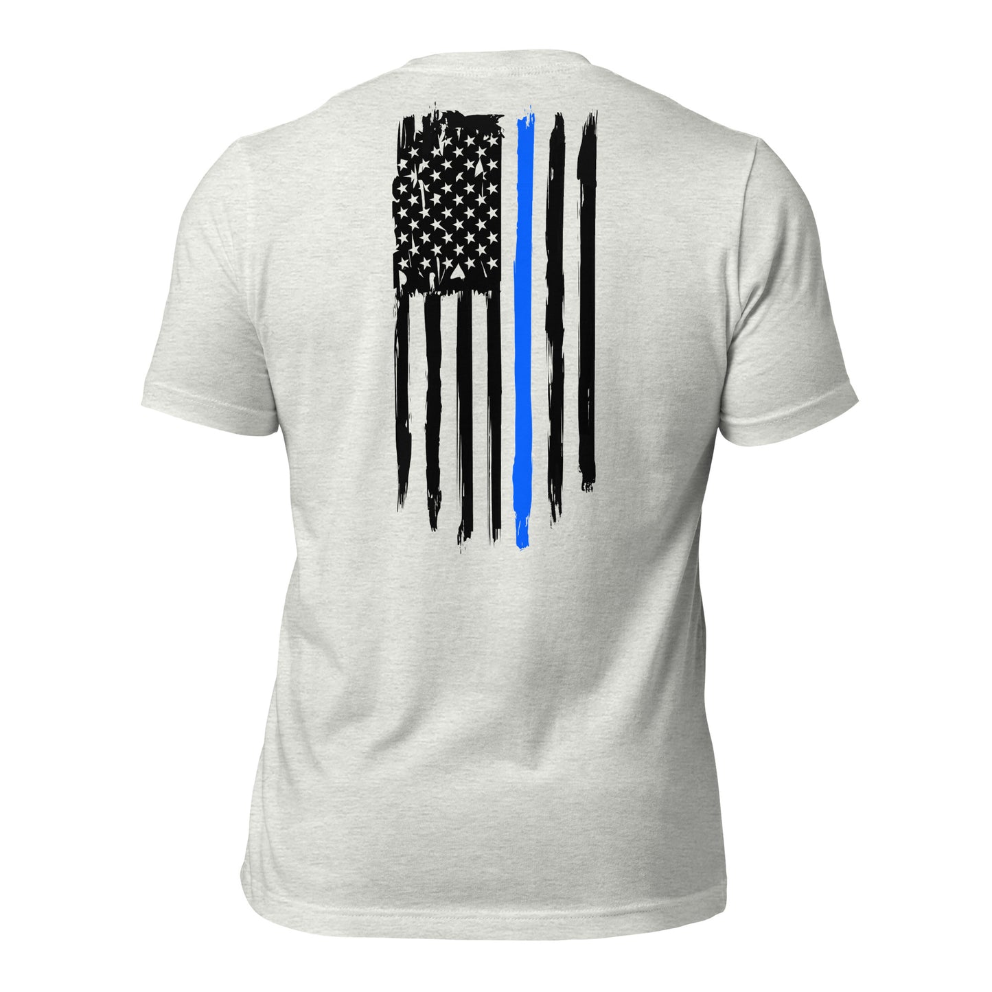 Vertical Blue Line Flag t-shirt
