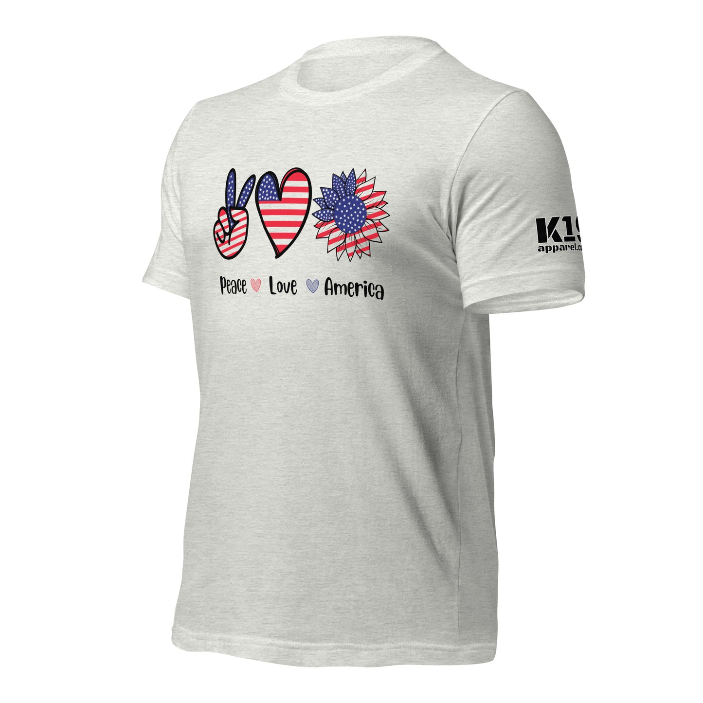 Peace Love and America t-shirt