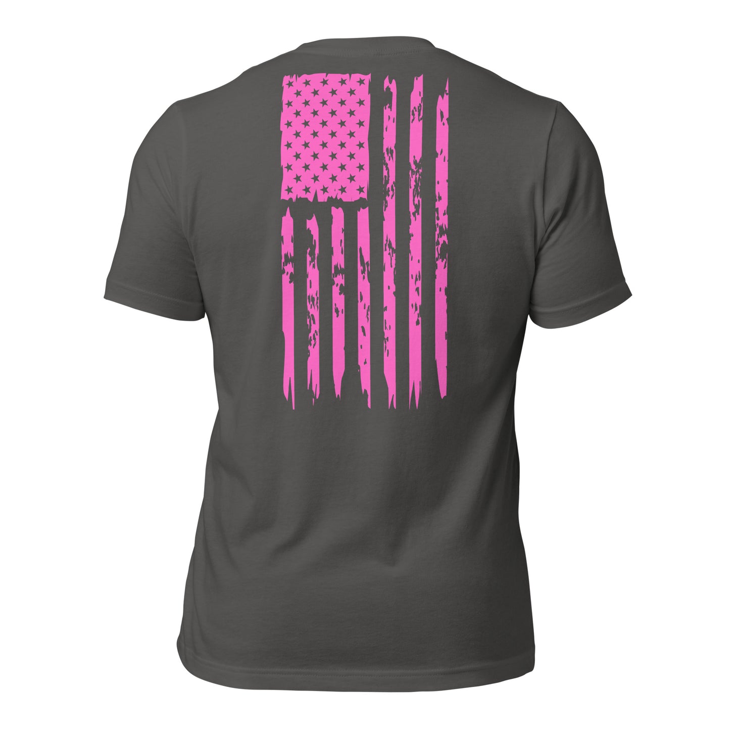 Pink Vertical flag t-shirt