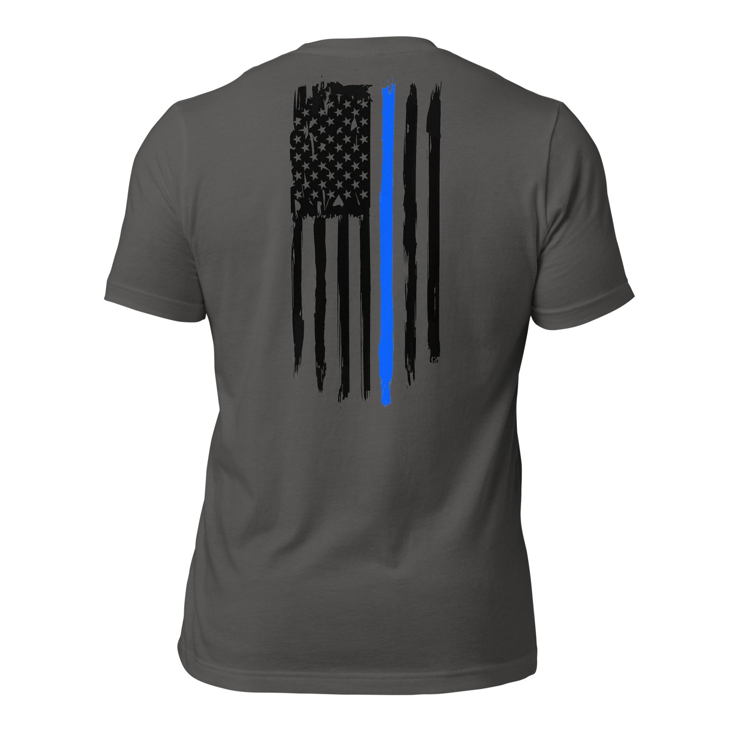 Vertical Blue Line Flag t-shirt
